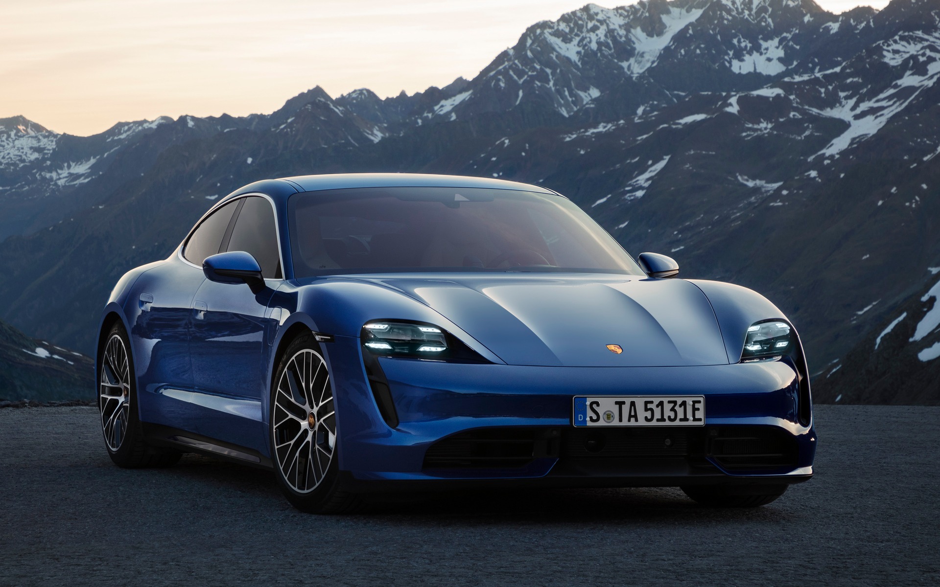 2020 porsche taycan electric car deals price