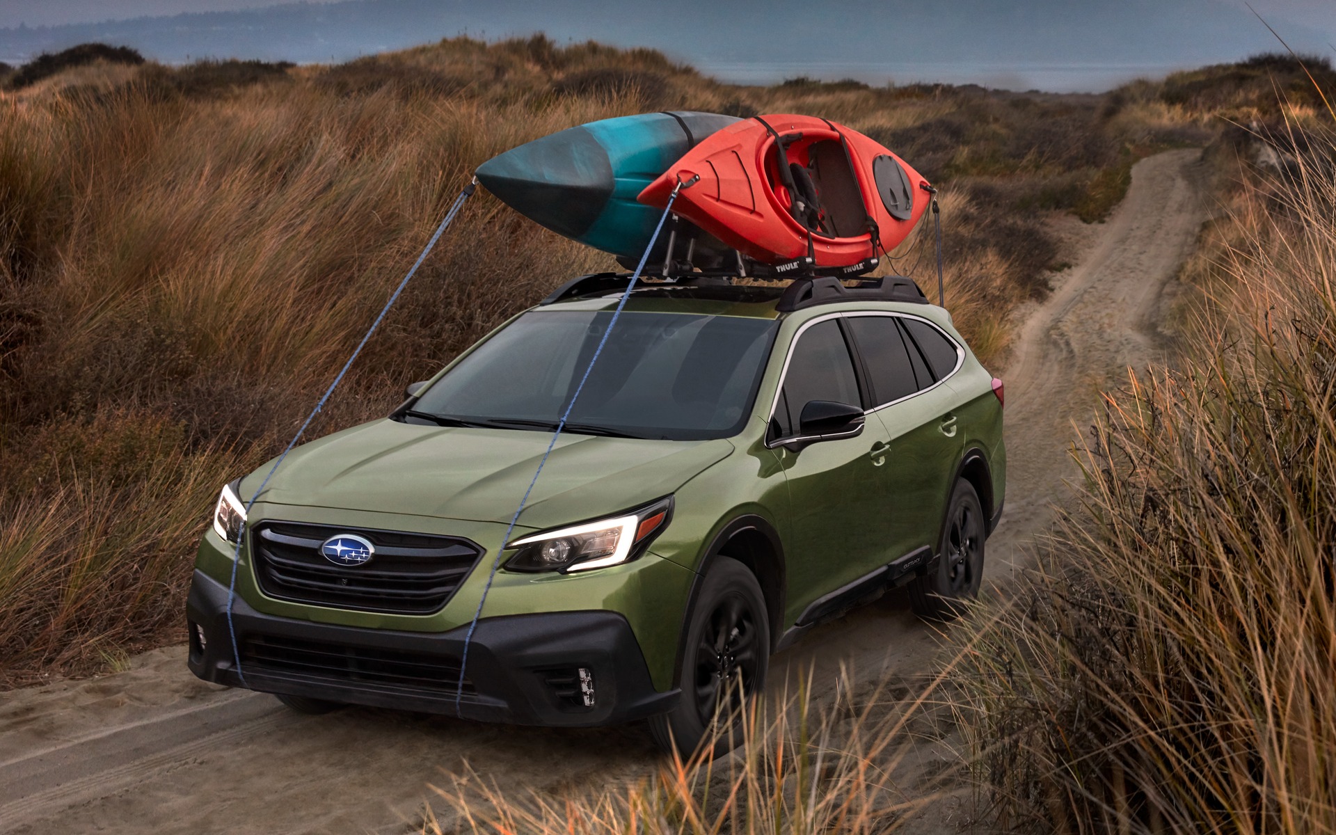 subaru double kayak rack