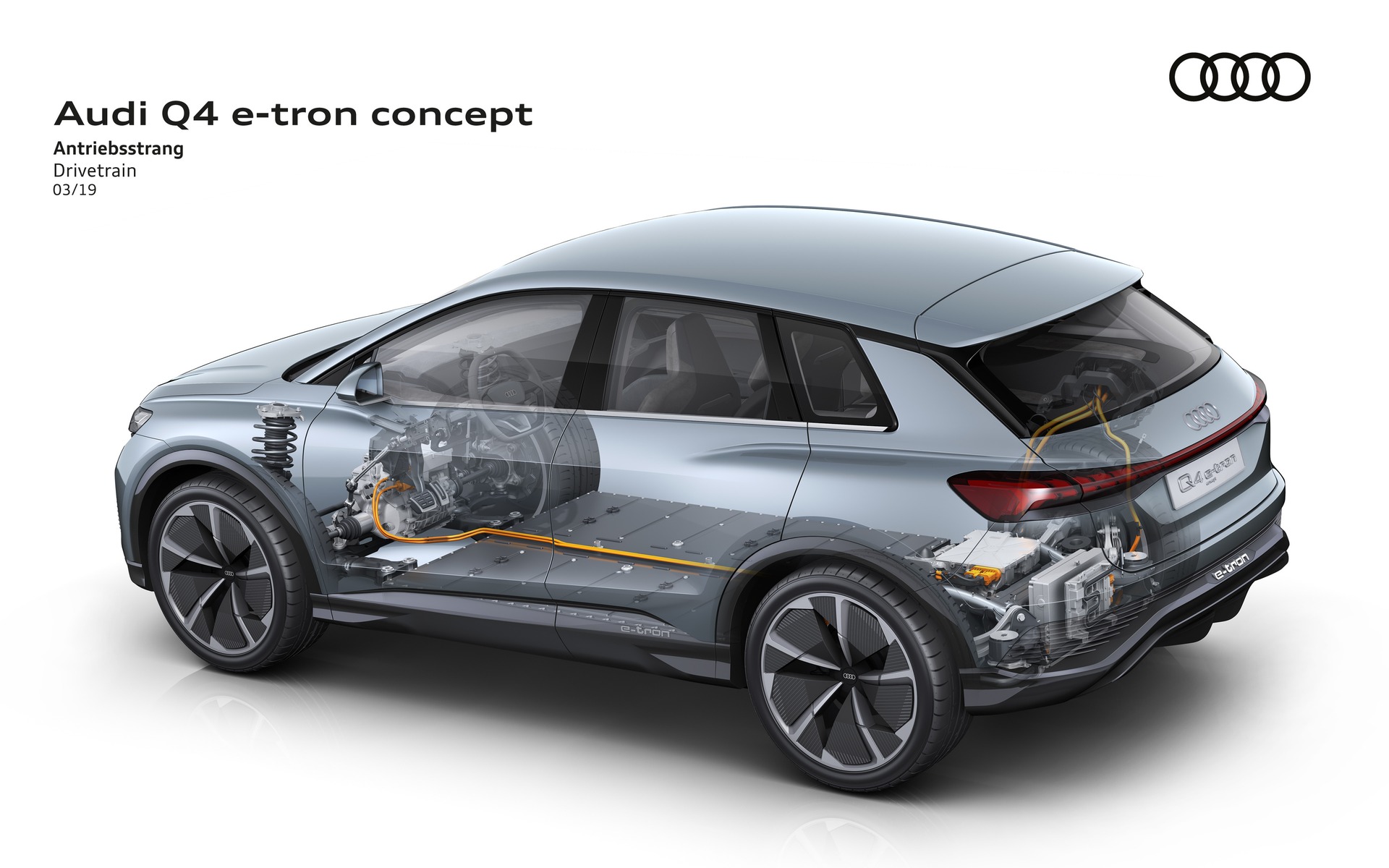 <p>Audi Q4 e-tron concept</p>