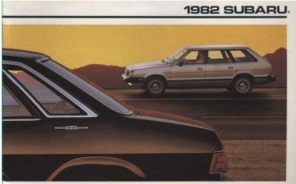 <p>Brochure de vente, Subaru GL 1982</p>