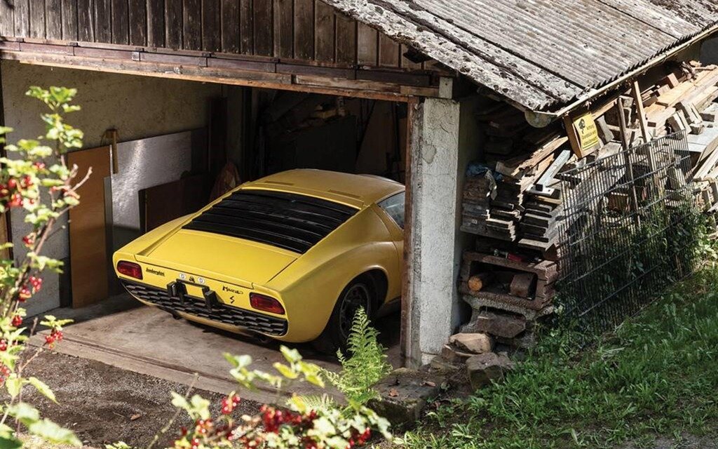 Une fortune pour cette Lamborghini Miura 1969 abandonnée 396931_Lamborghini