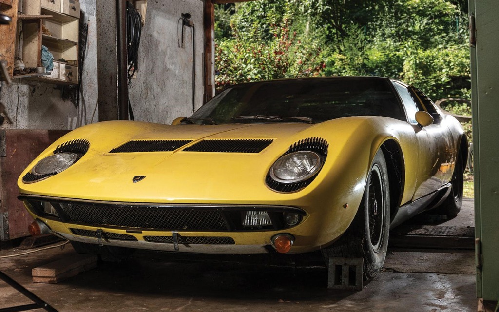 Une fortune pour cette Lamborghini Miura 1969 abandonnée 396936_Lamborghini