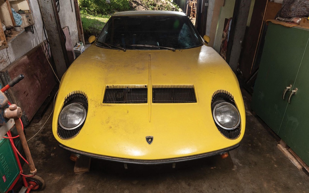 Une fortune pour cette Lamborghini Miura 1969 abandonnée 396937_Lamborghini