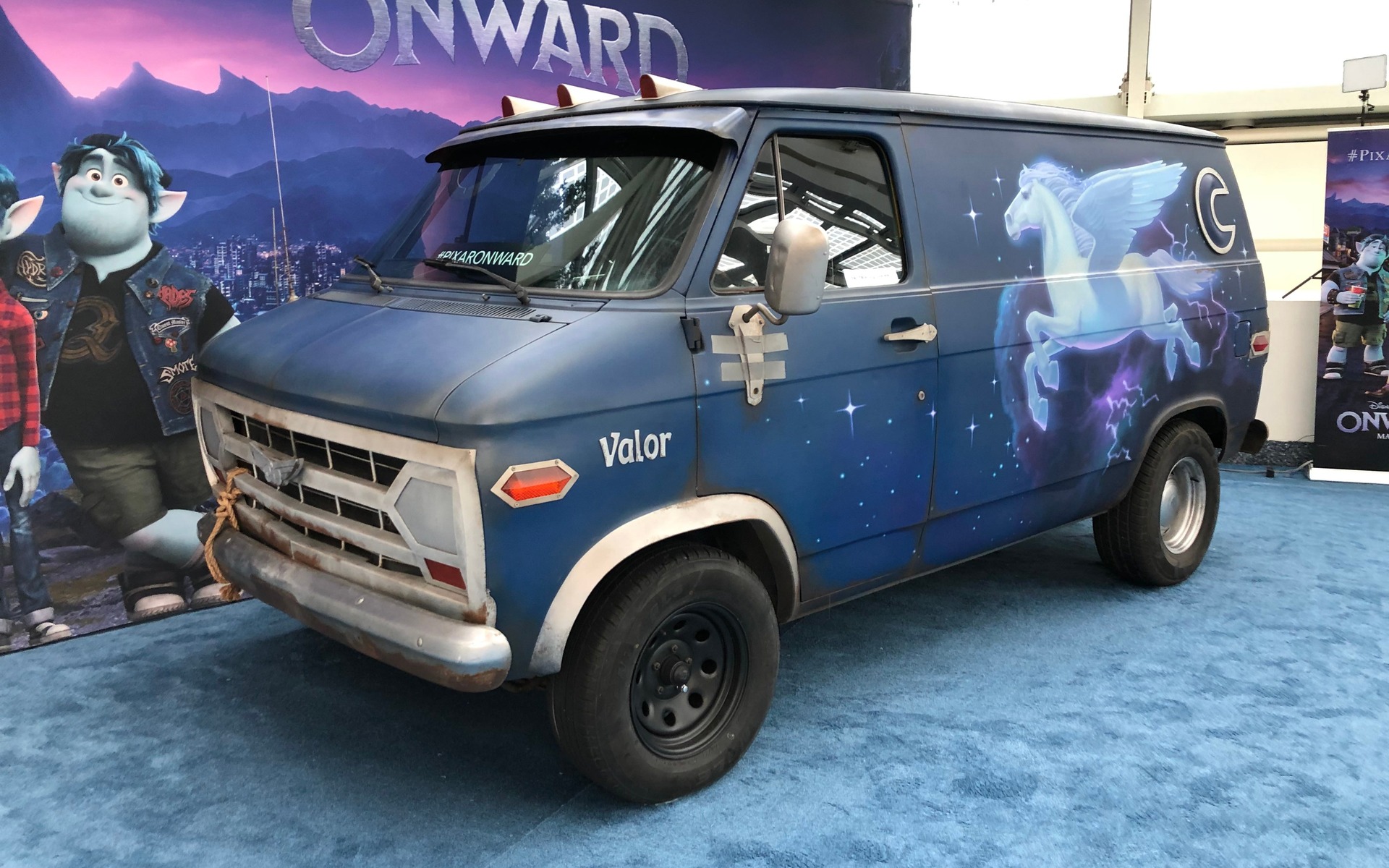 <p><strong>Van from the movie "Onward"</strong></p>