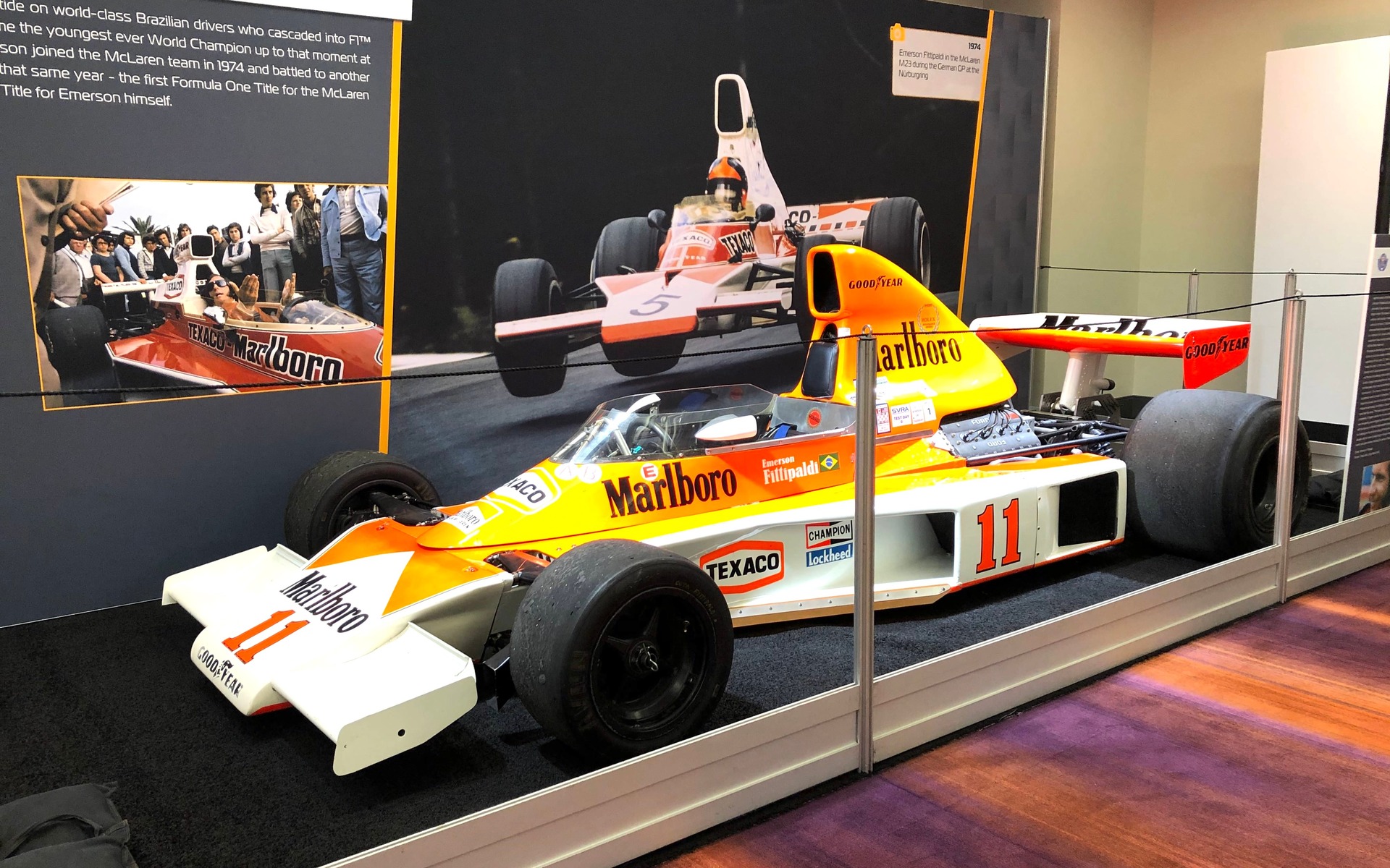 <p><strong>McLaren M23&nbsp;1974</strong></p>