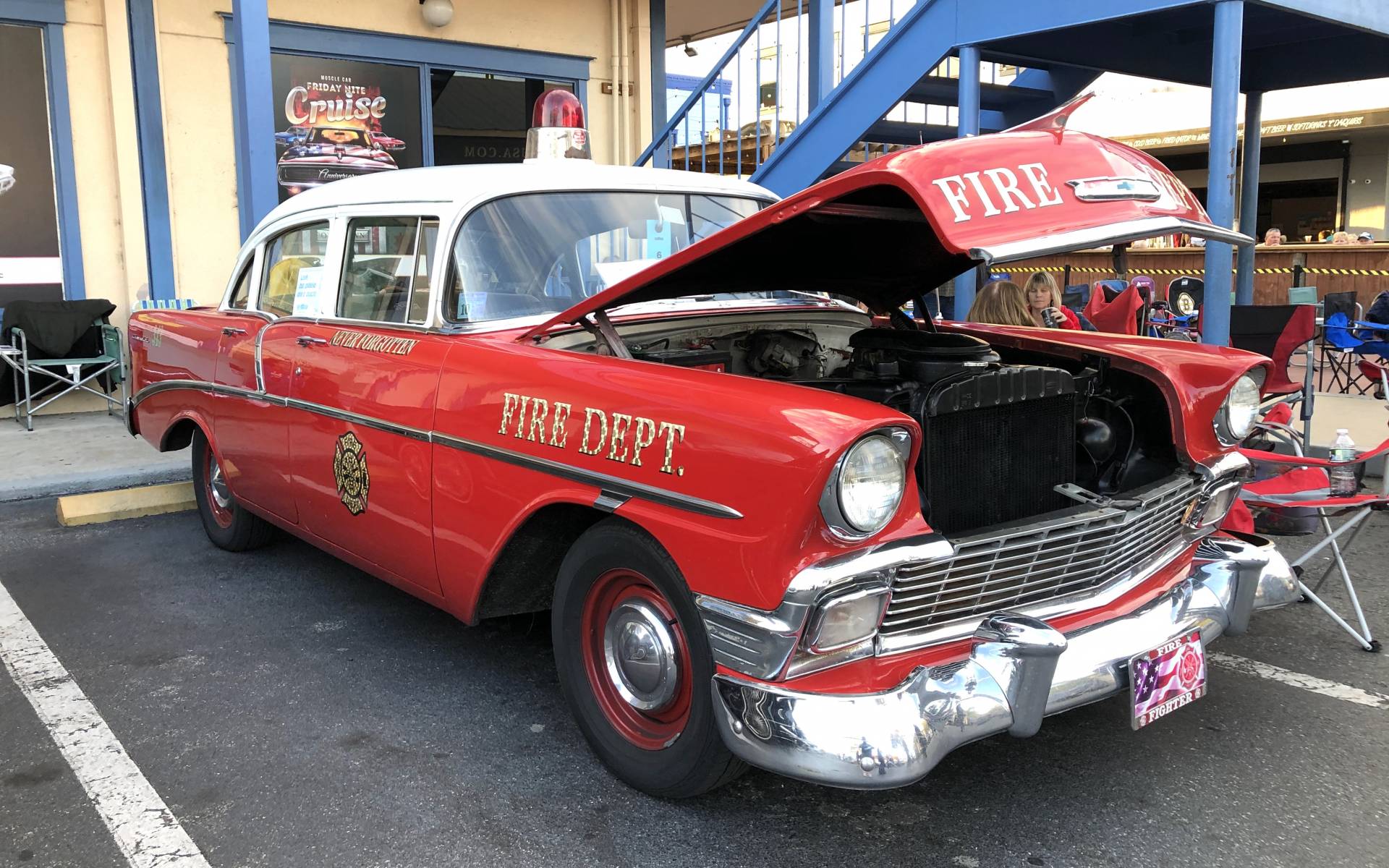 <p><strong>1956 Chevrolet Fire Truck</strong></p>