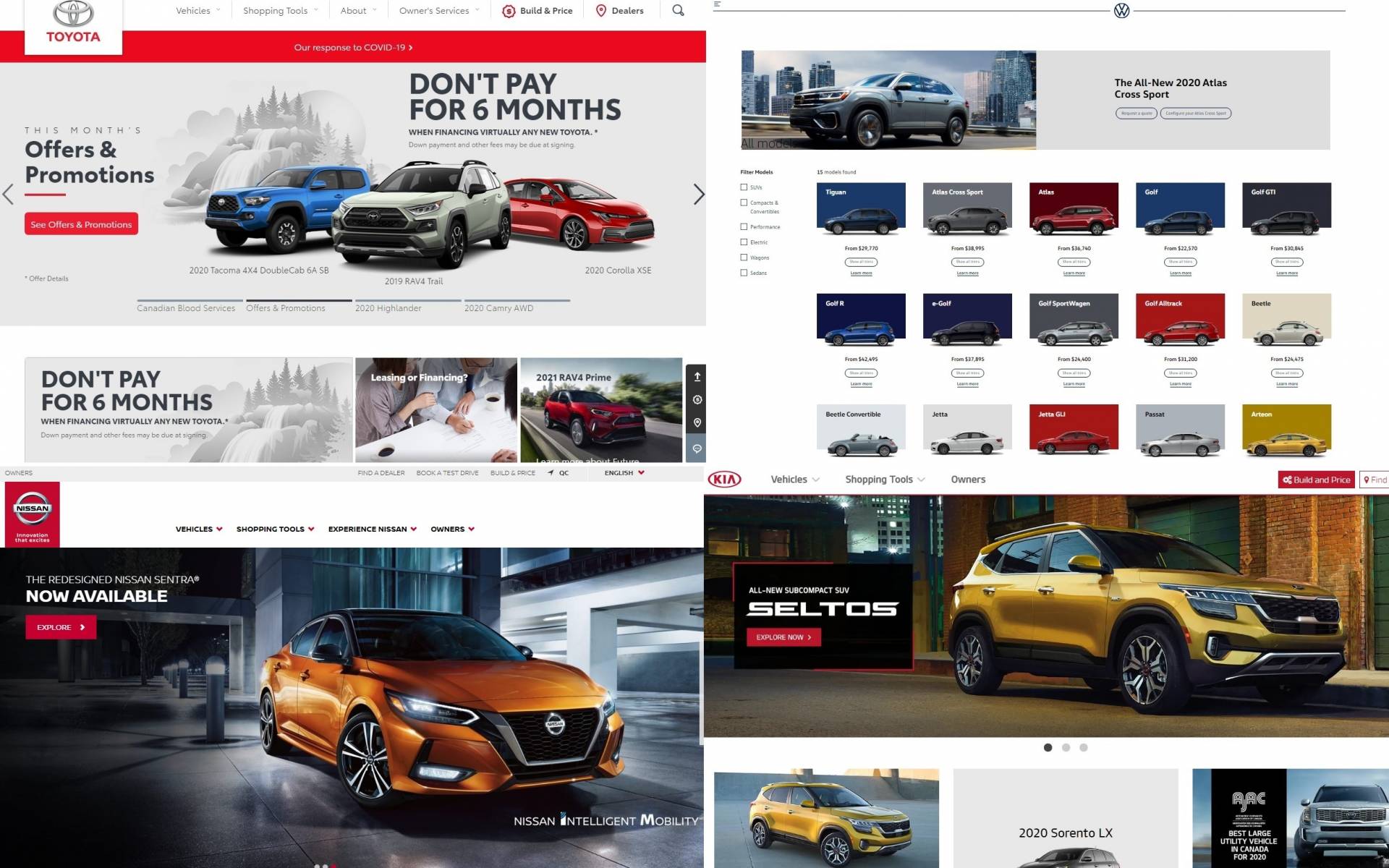 Best Cars Web Site - Comparativo
