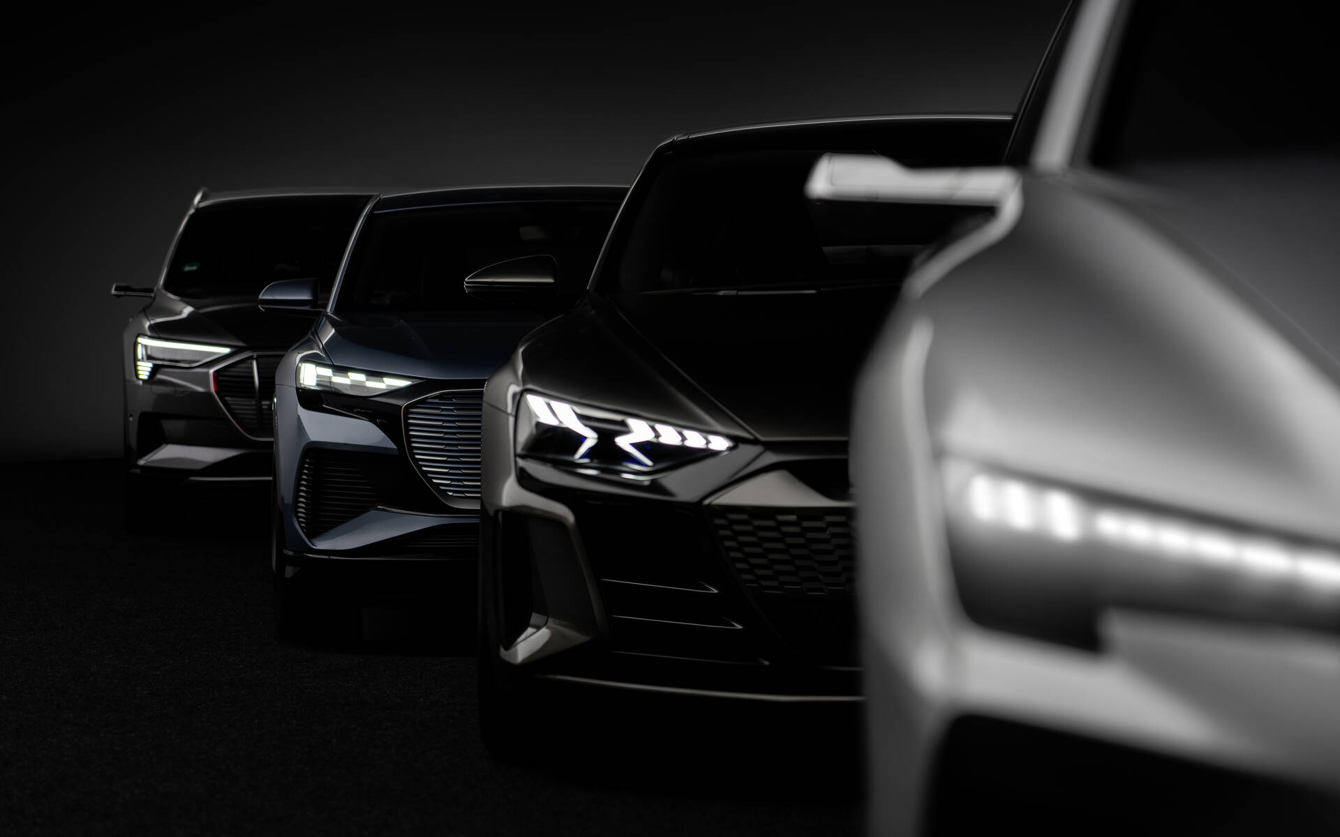 <p>Audi véhicules électriques - quatre plateformes distinctes.</p>