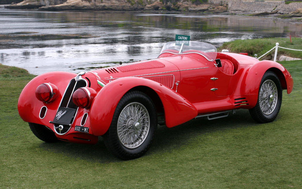 <p>1938 Alfa Romeo 8C 2900 Mille Miglia Spider</p>