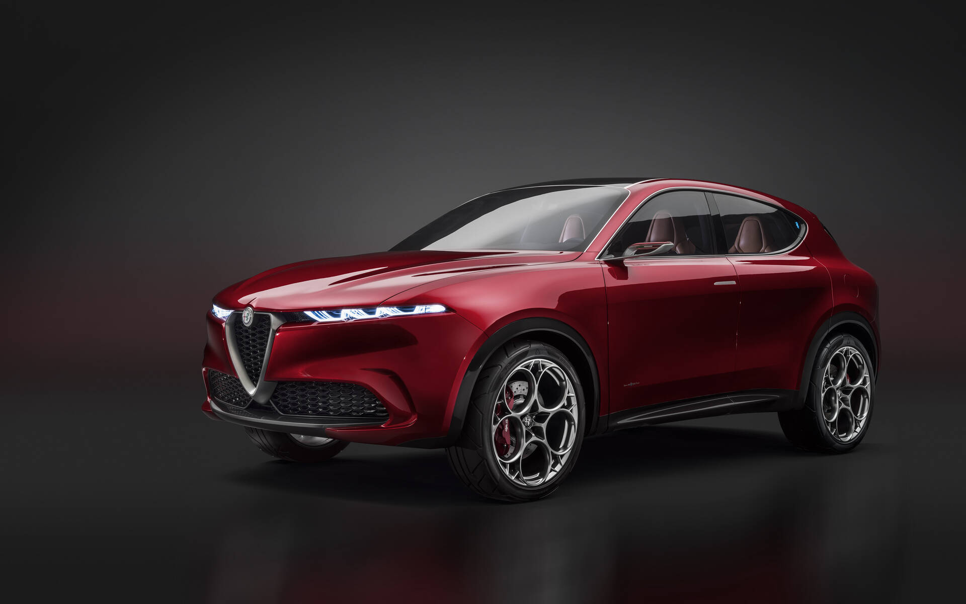 <p>2019 Alfa Romeo Tonale Concept</p>