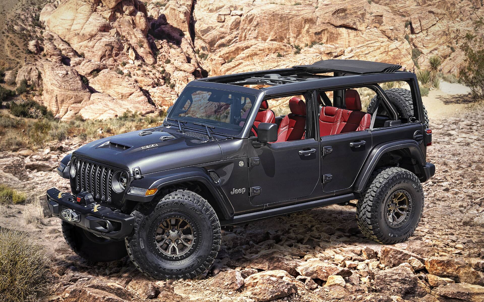 HEMI-powered Jeep Wrangler Concept Steals Bronco's Thunder - The Car Guide