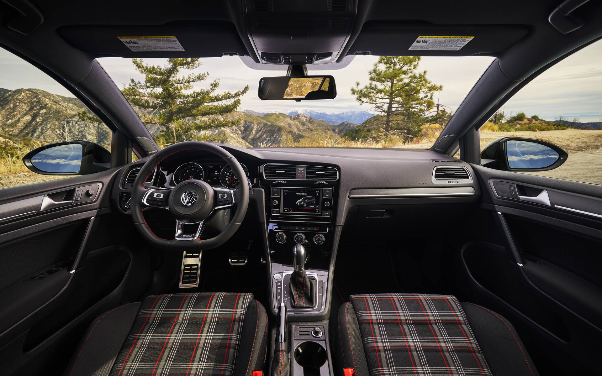 L'intérieur de la Golf GTI 5