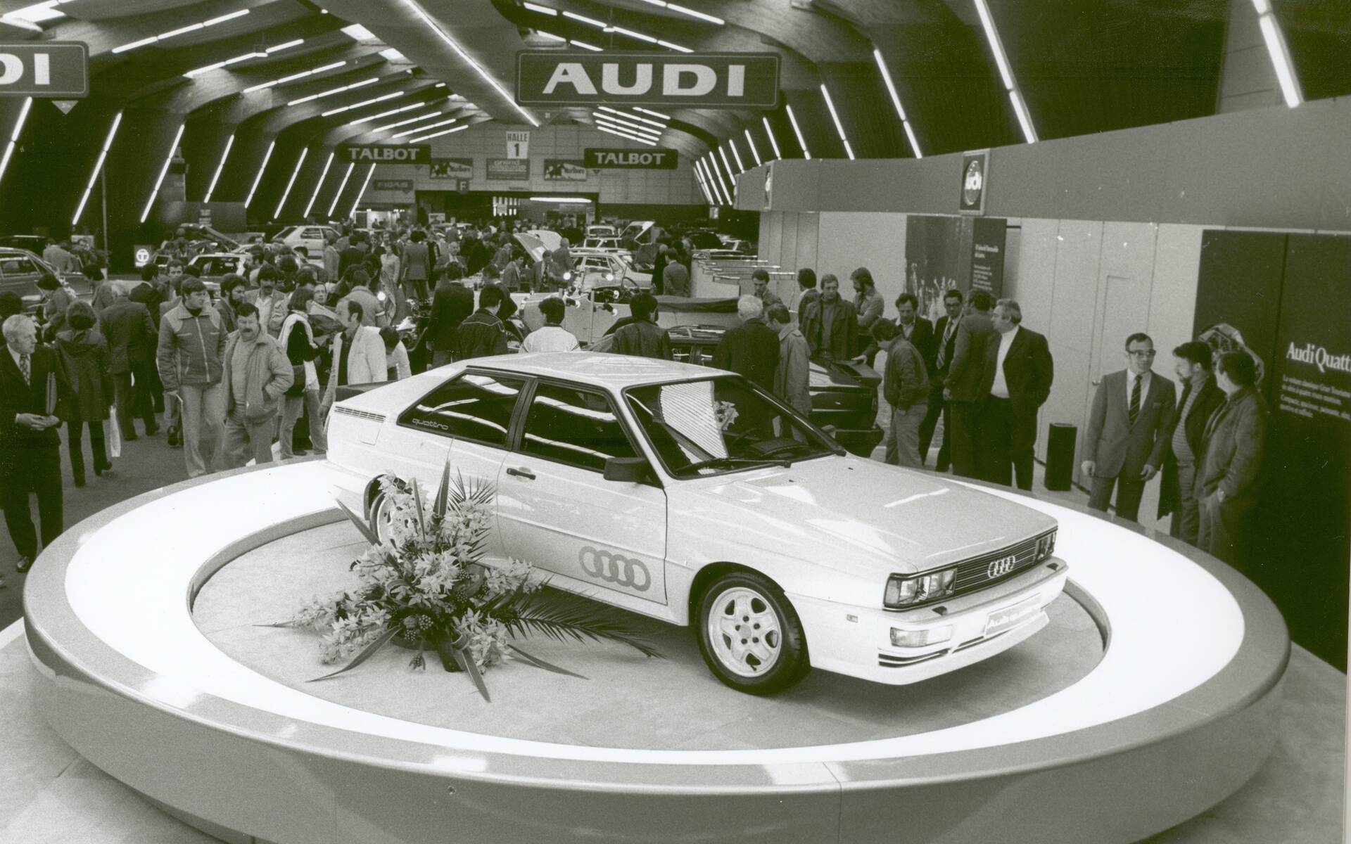 <p>Audi - les 40 ans du rouage quattro</p>