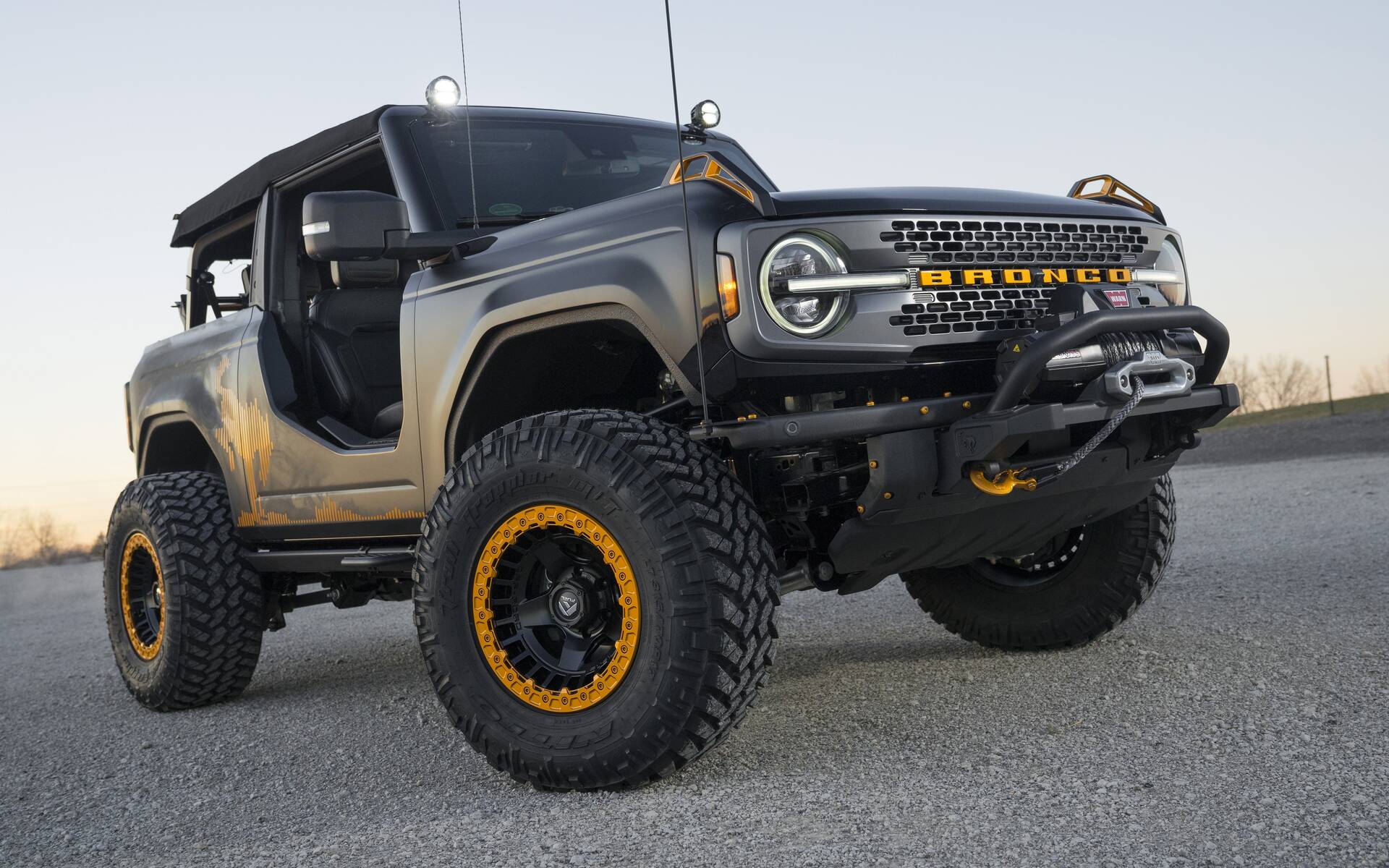 <p>Ford Bronco Badlands Sasquatch Concept</p>