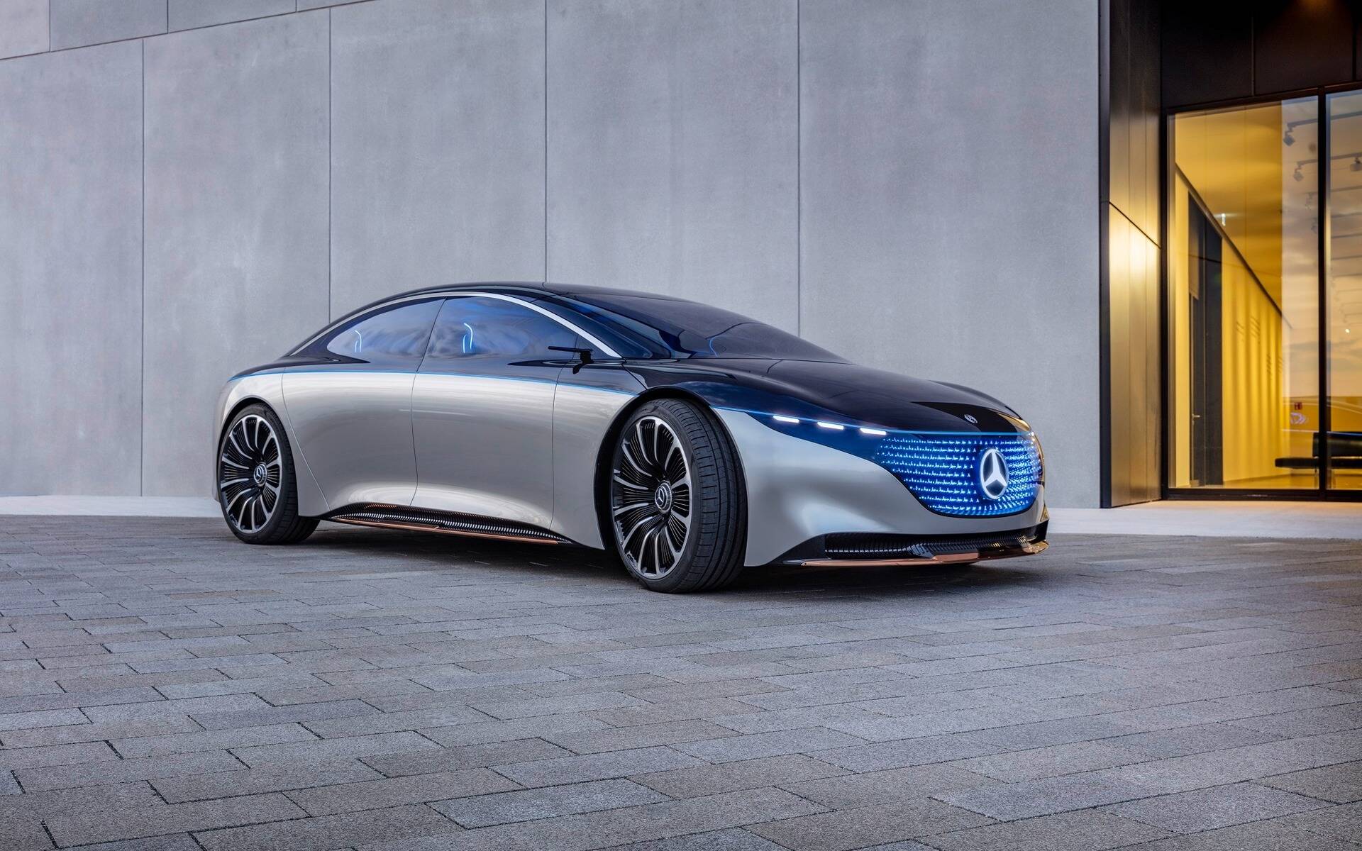 <p>Mercedes-Benz Concept Vision EQS </p>