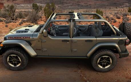 Jeep Adds Half-Door Option to Wrangler - The Car Guide