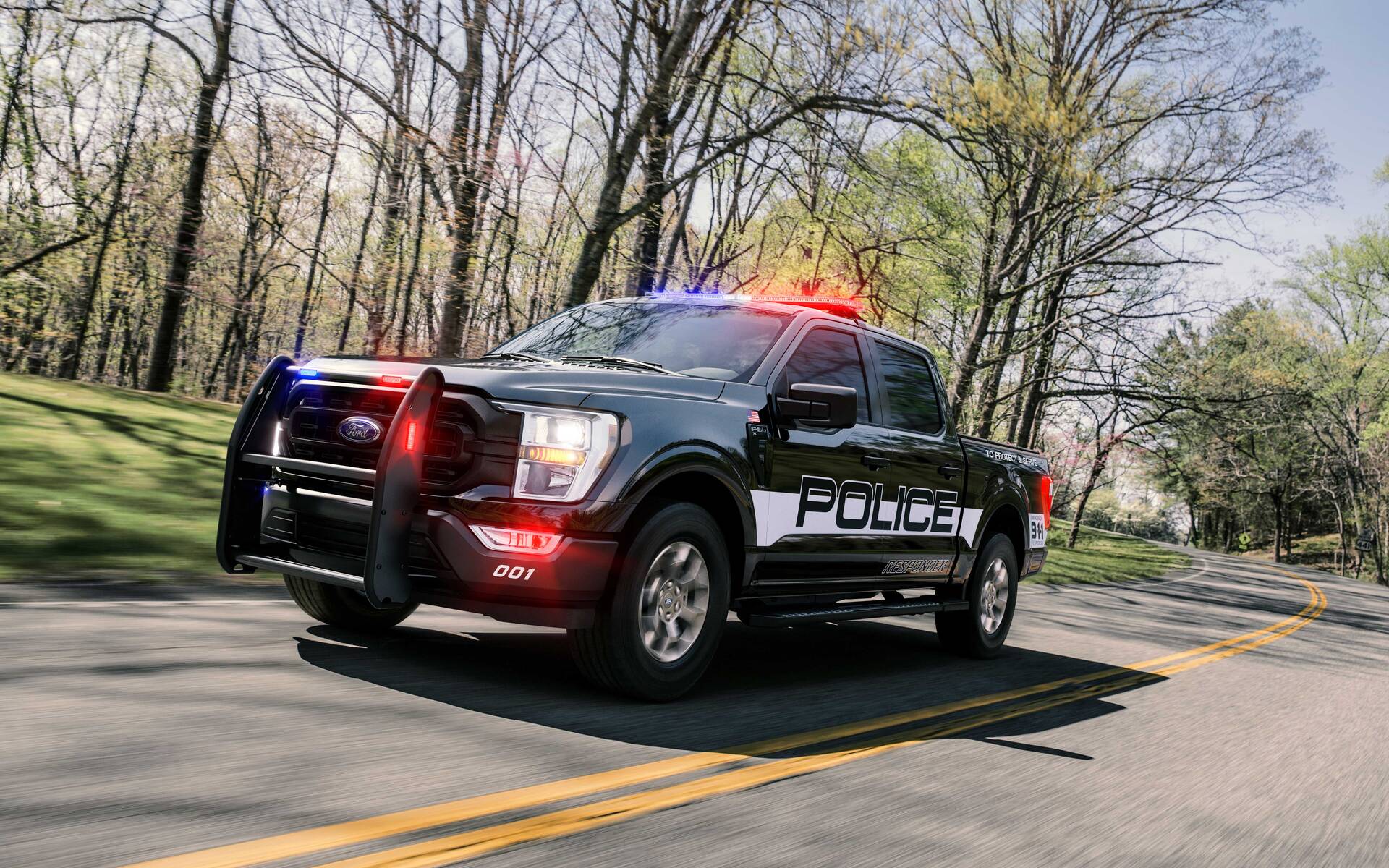 Camion de Police Ford