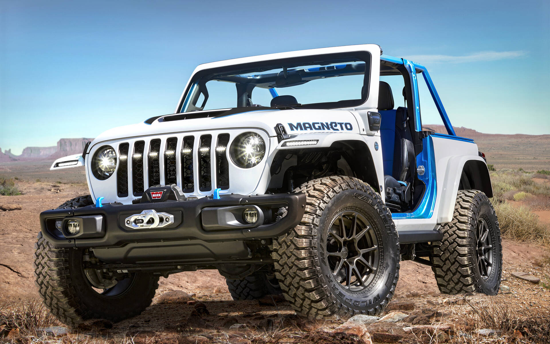 Jeep présente le concept Magneto, un Wrangler 100% électrique - Guide Auto