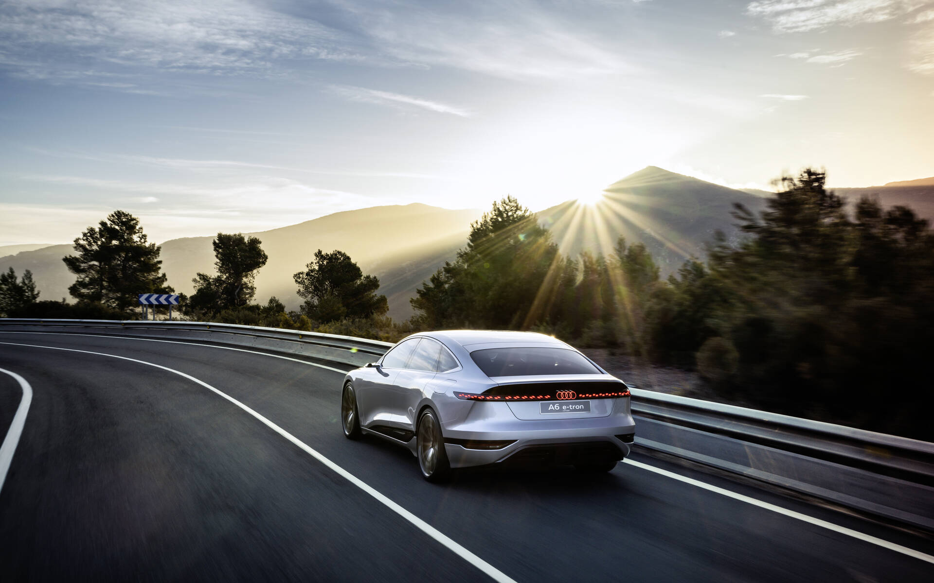 <p>Audi A6 e-tron Concept</p>