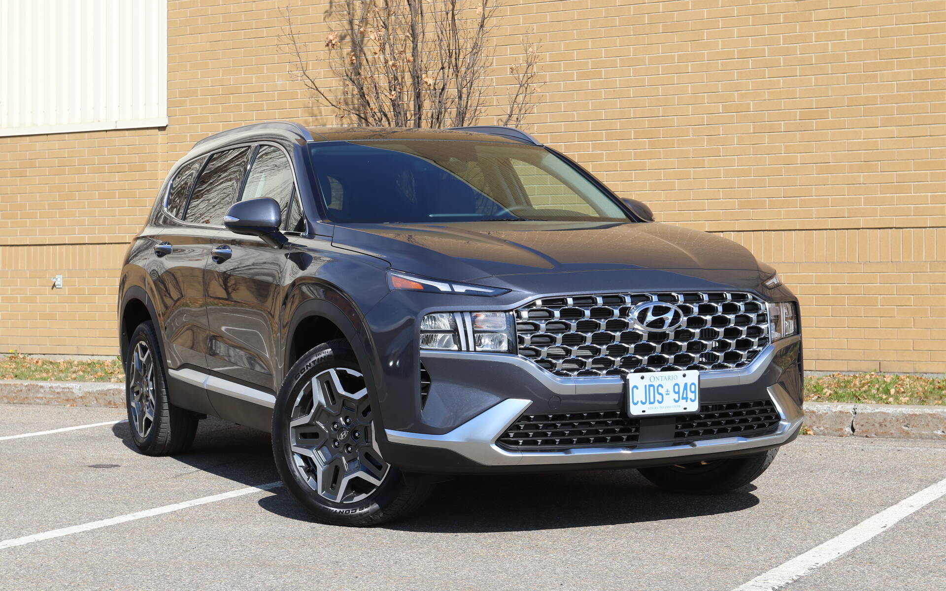 Hyundai santa fe hybrid deals 2021 review