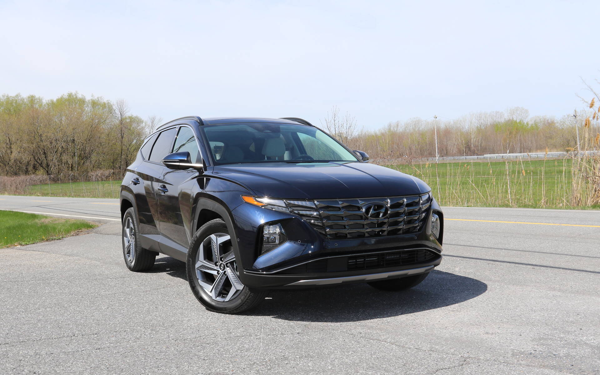 The new Hyundai Tucson has a very bold face