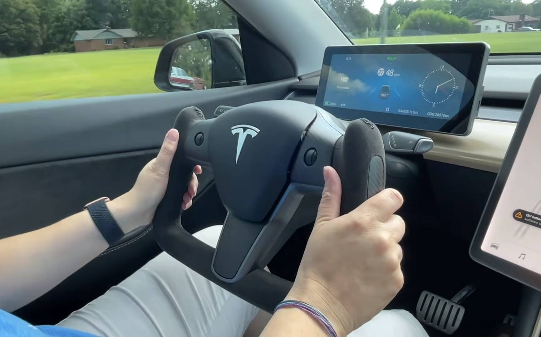 Pour 2019 2020 2021 2022 Tesla modèle 3 modèle Y Android autoradio écran  tactile voiture tableau