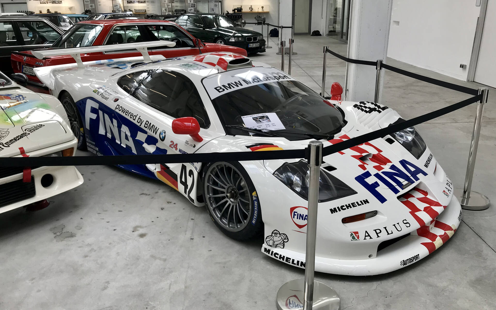 <p>BMW-powered McLaren from the 1995&nbsp;24 Hours of Le Mans</p>