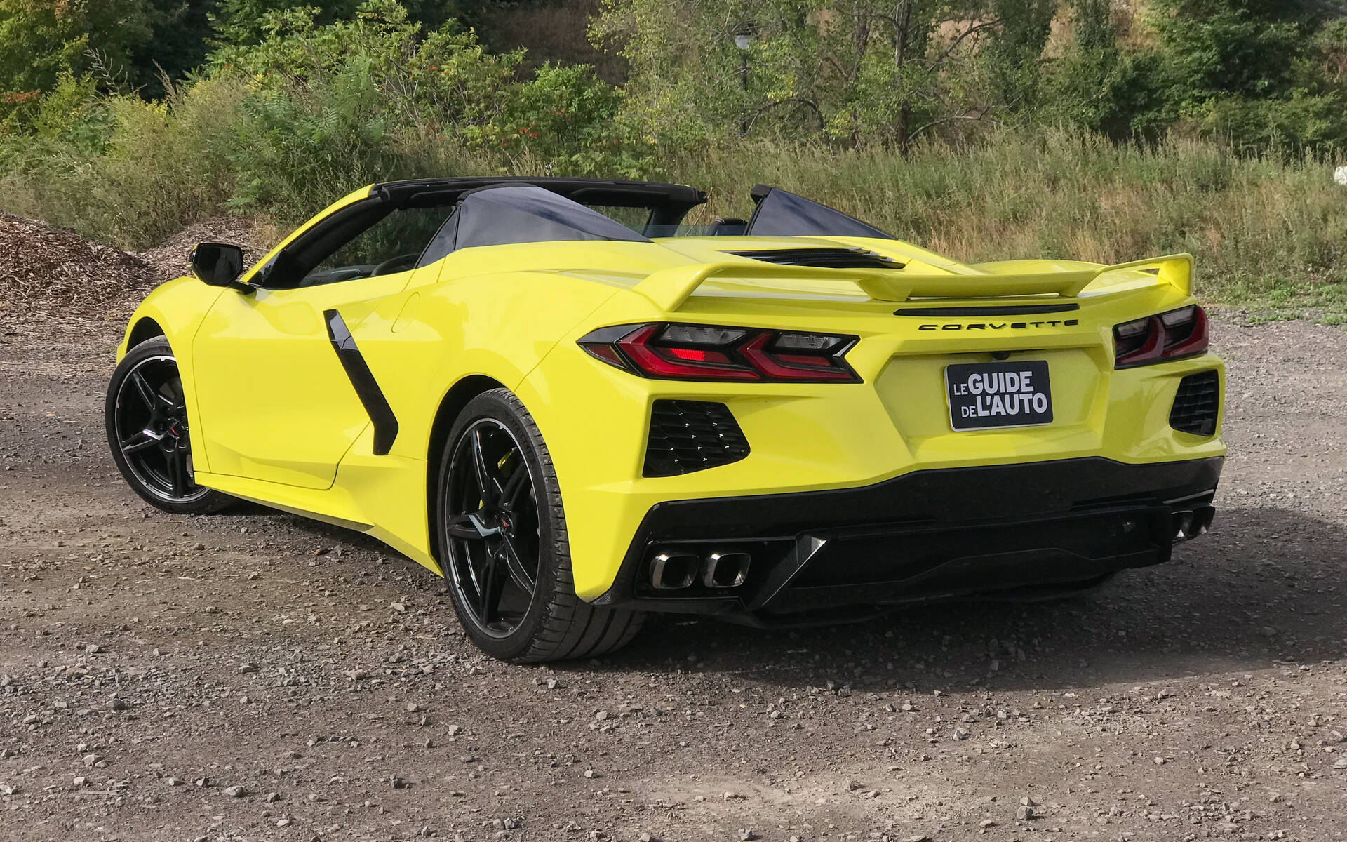 <p>Corvette Stingray décapotable 2021</p>
