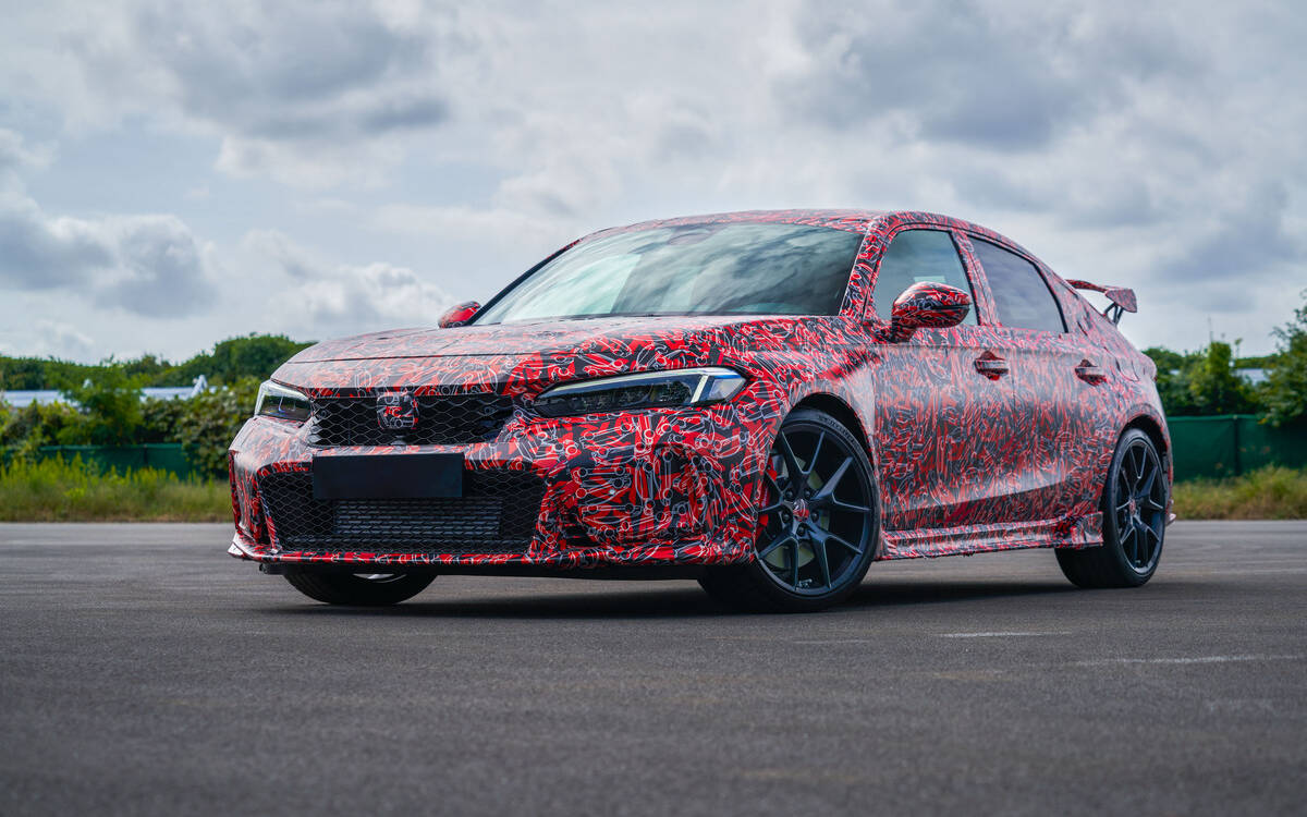 Honda Caught Testing And Taking Pictures Of The 2023 Civic Type R At The  Nürburgring