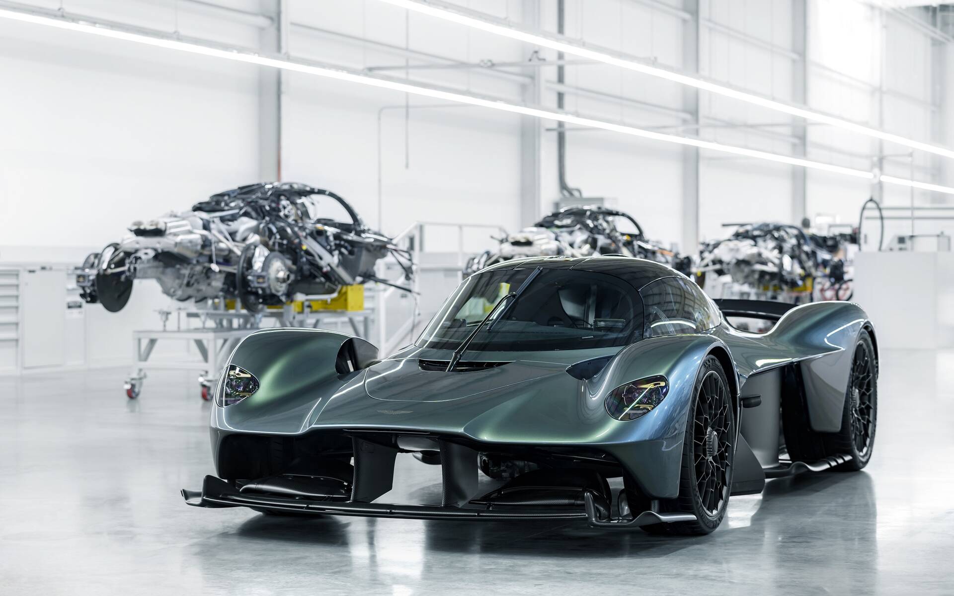 L’Aston Martin Valkyrie entre enfin en production