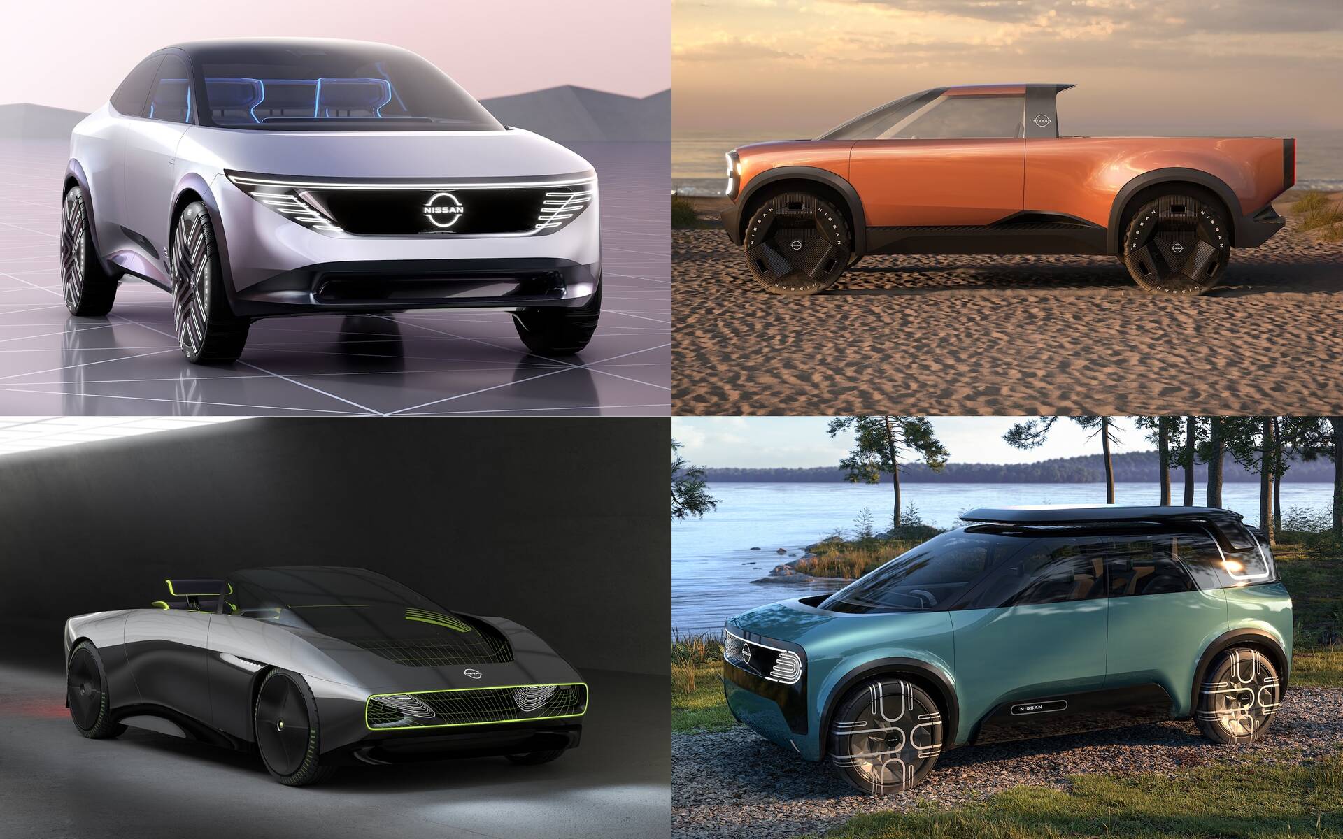 Nissan dévoile quatre nouveaux concepts qui démontrent sa vision du futur