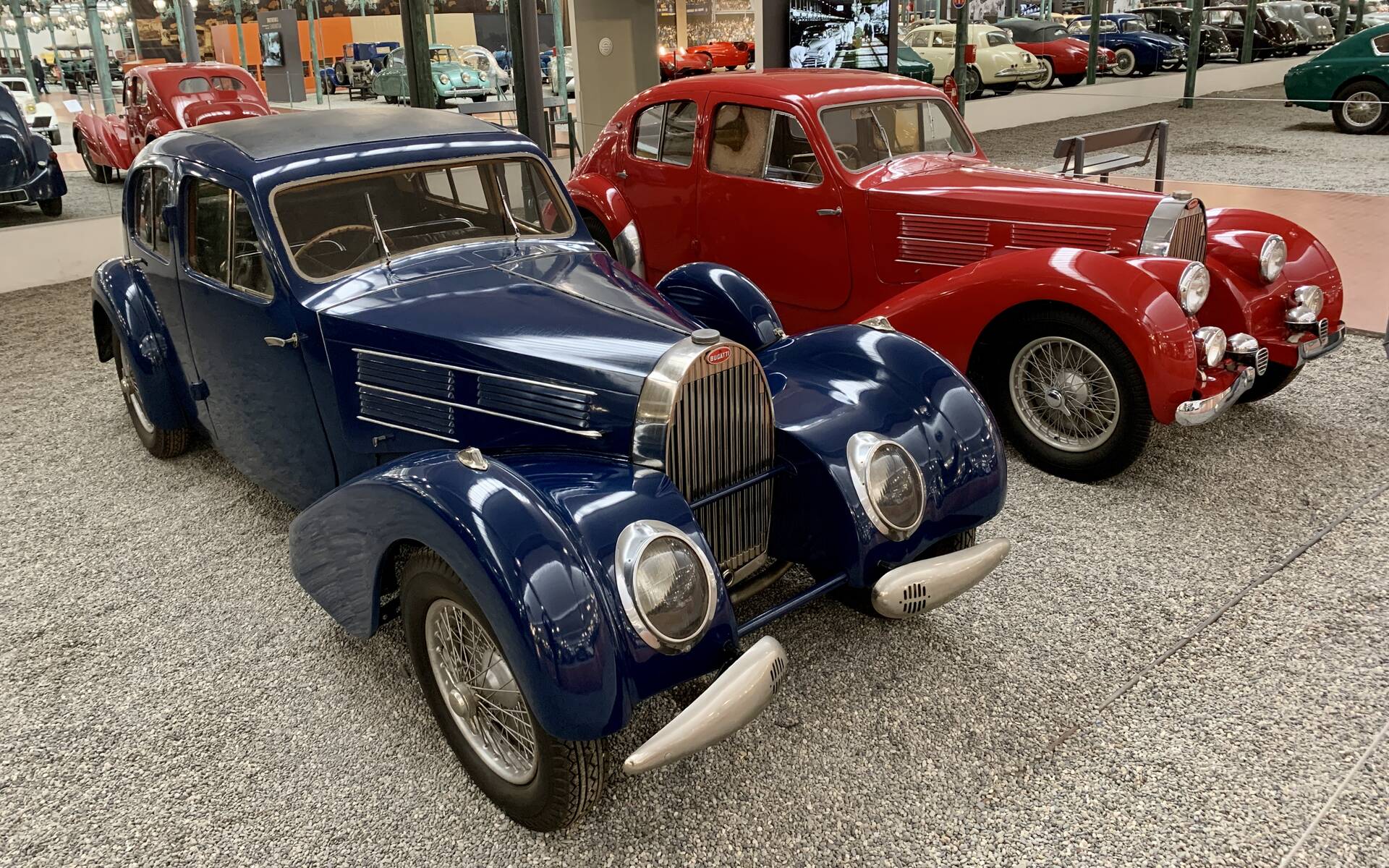 <p><strong>Bugatti Type 57C 1939 et Bugatti Type 57C 1938</strong></p>