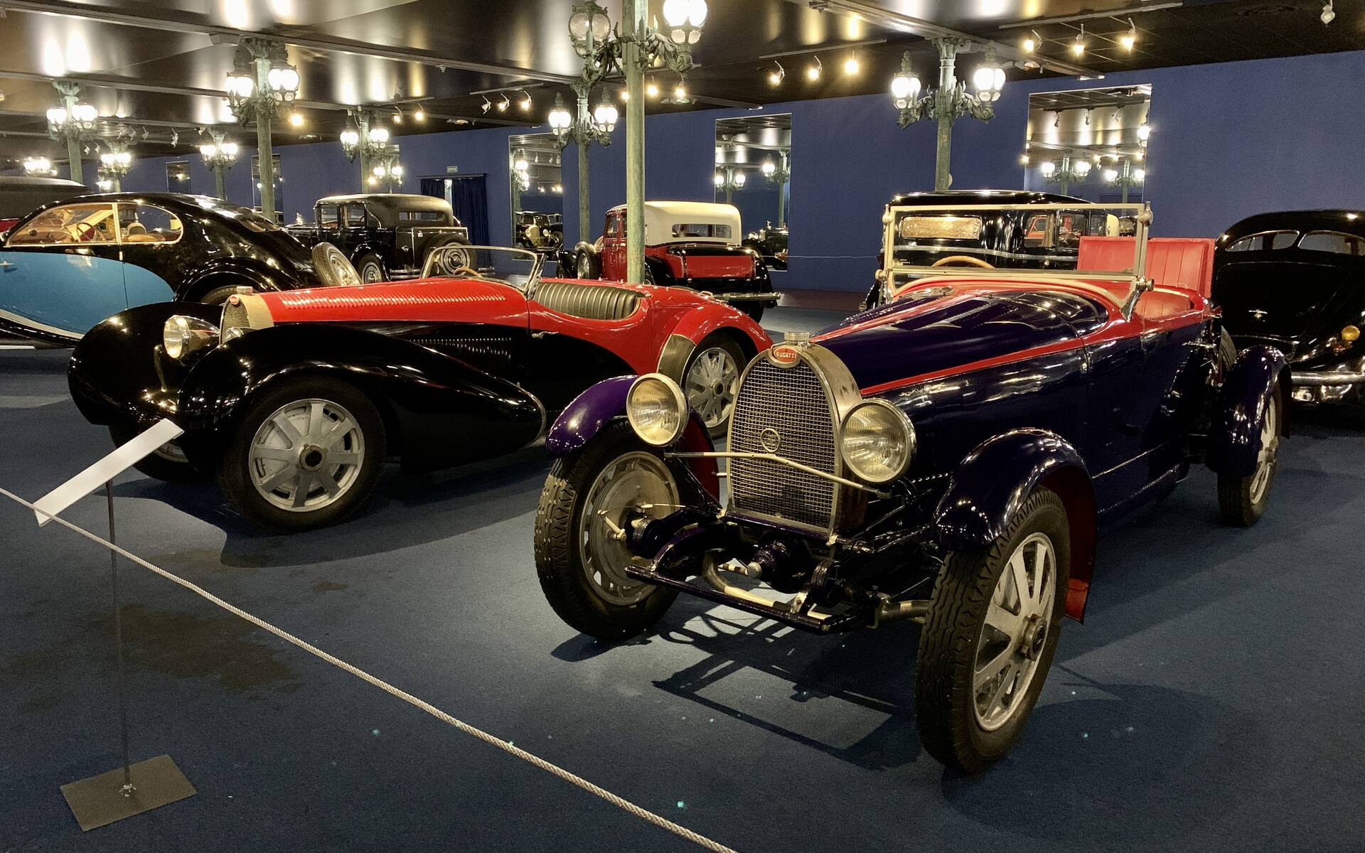 <p><strong>Bugatti Type 43A 1930 et Bugatti Type 55&nbsp;1935</strong></p>
