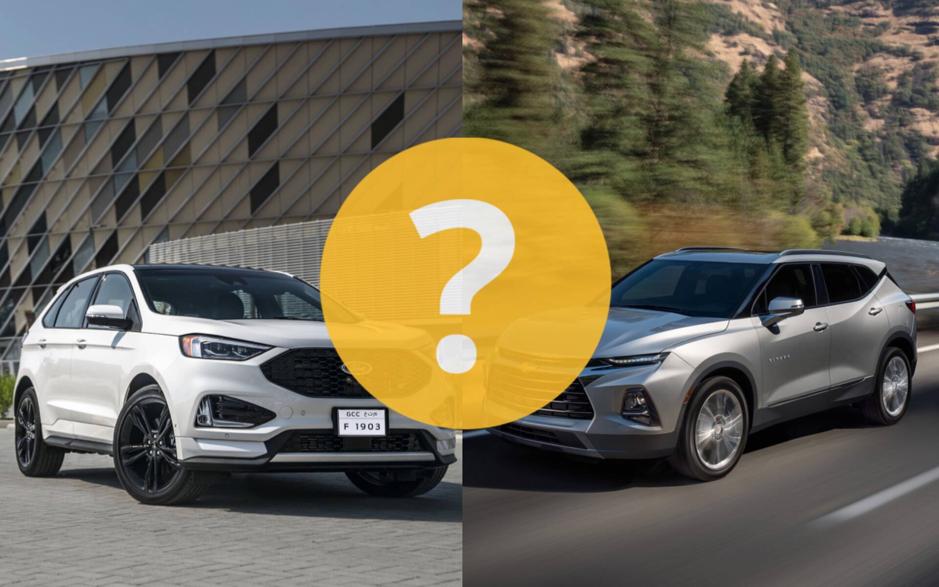 Ford Edge ou Chevrolet Blazer?