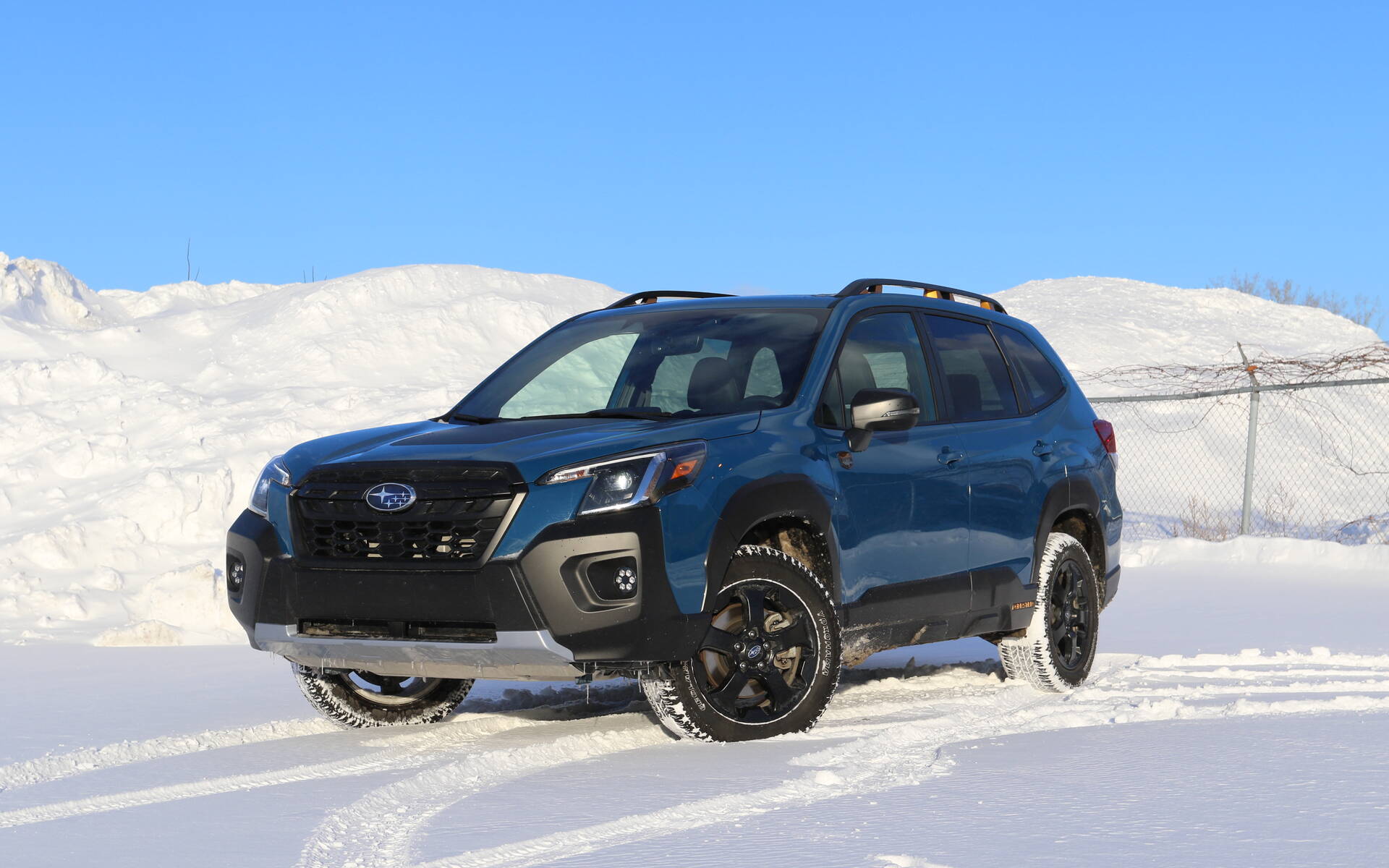 Le Subaru Forester Wilderness 2022 à l’épreuve de l‘hiver