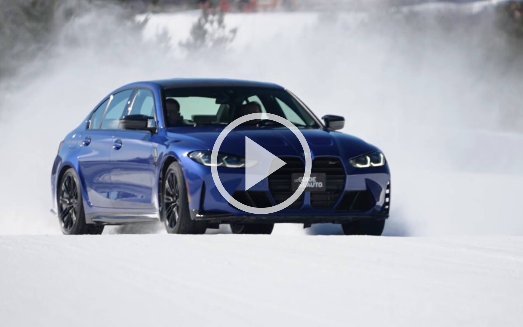 En vidéo : Le Guide de l’auto s’amuse avec la BMW M3 Competition 2022
