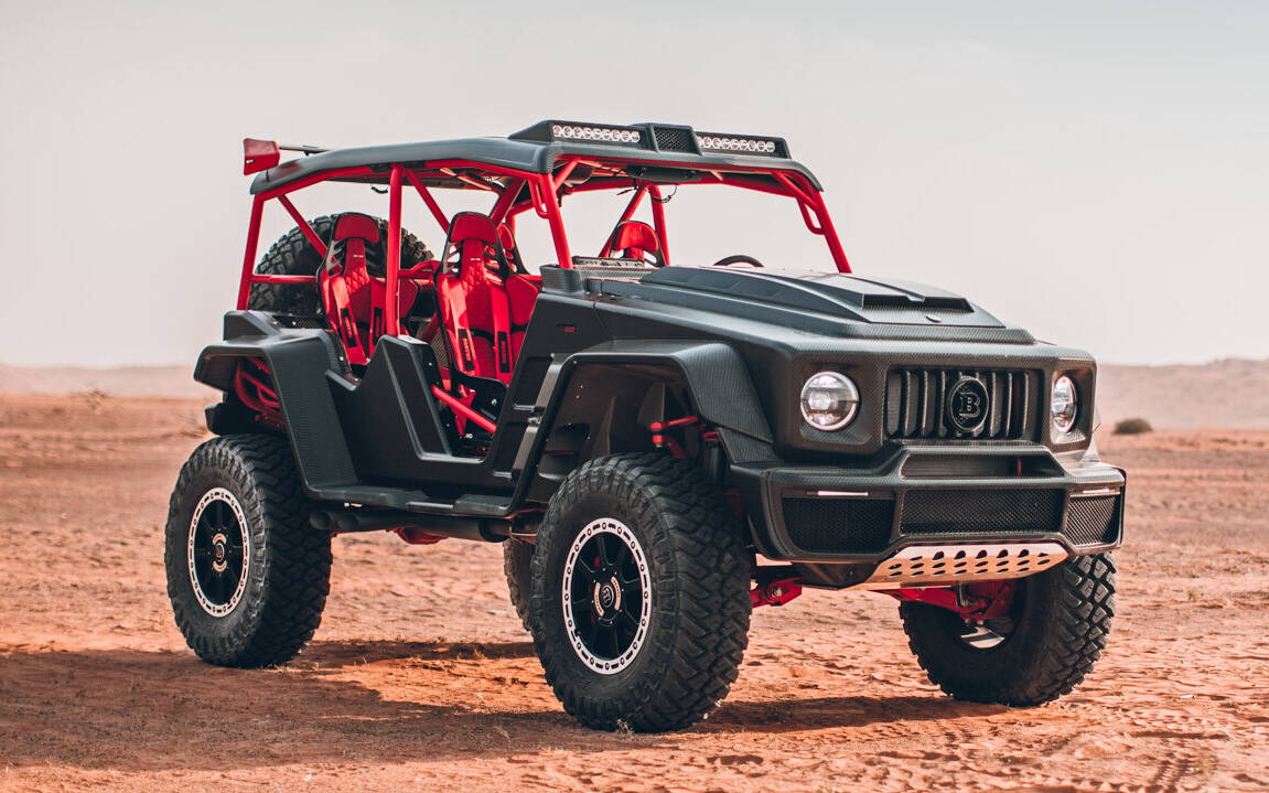 The 900-Horsepower Brabus Crawler AMG G63 Costs $1M - The Car Guide