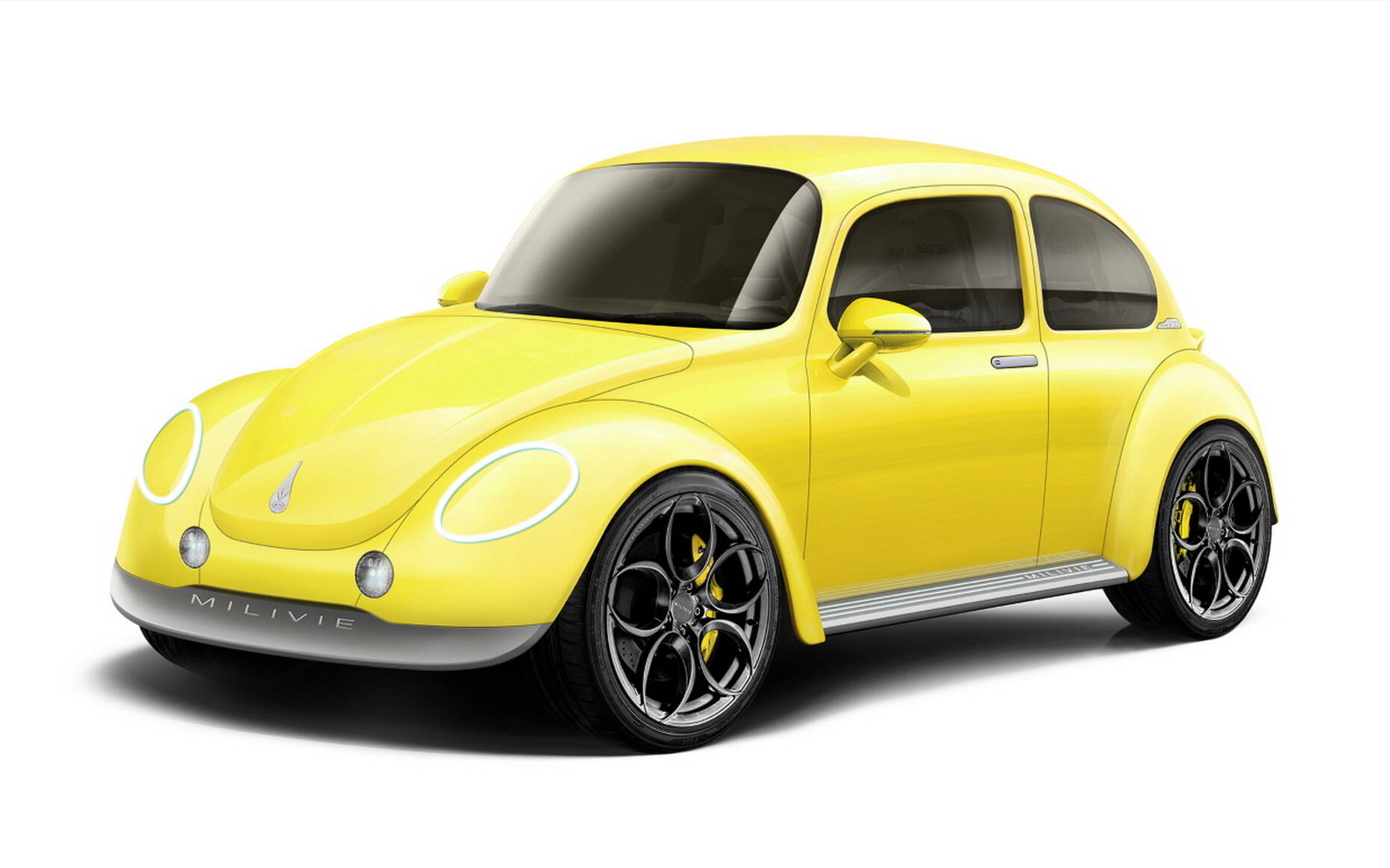 volkswagen beetle yellow
