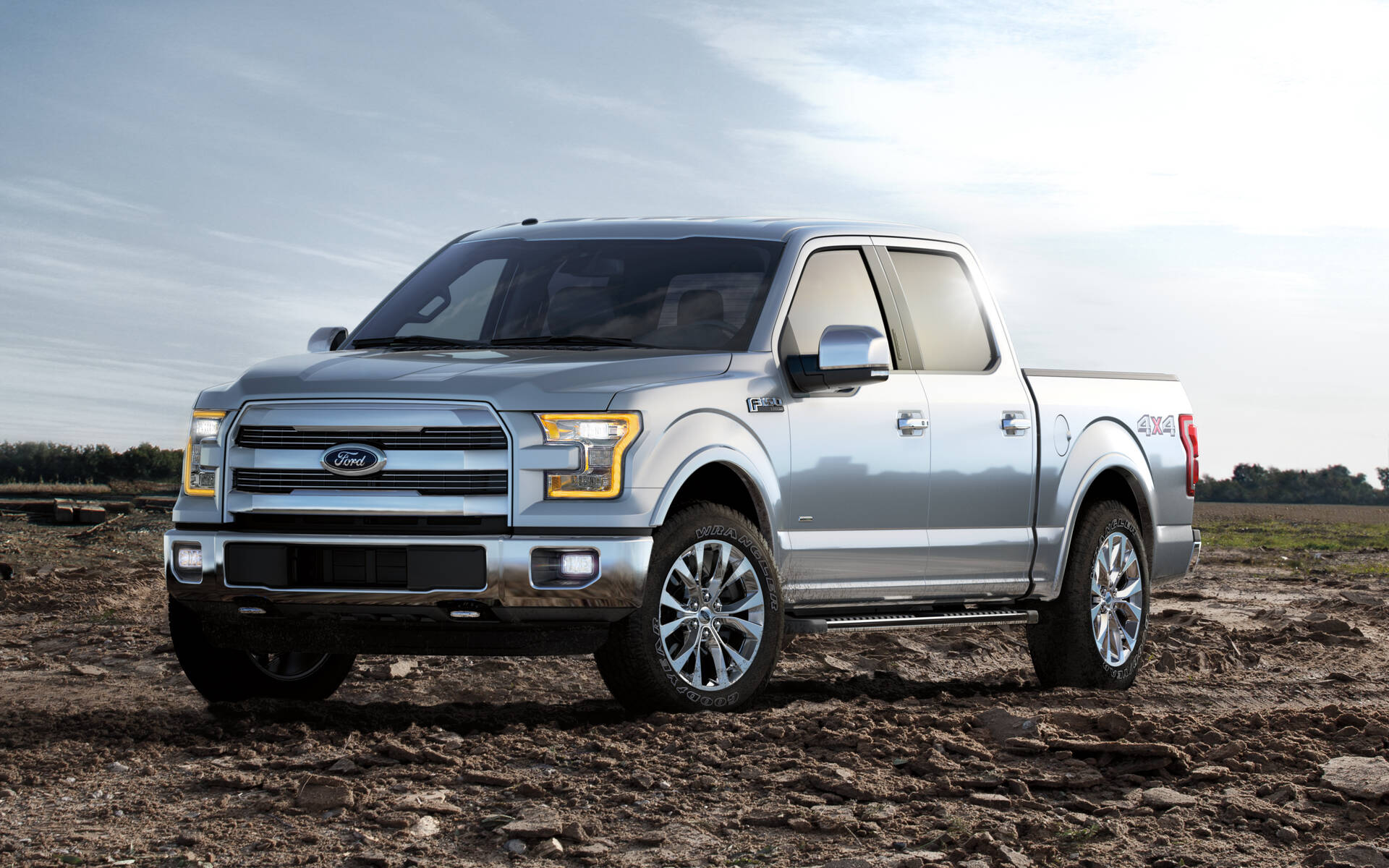 thumbnail image 2 of 2015-2020 Ford F-150 Super Cab 6.5' Bed – Chrome Stainless Steel Body Side Molding (2-5/8" ABL) 2 of 5