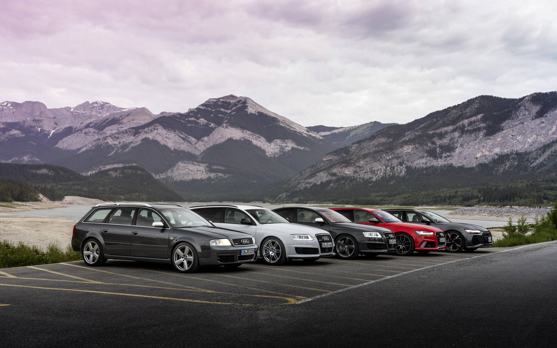 <p>Audi RS6 Avant C5, C6, C7 and C8</p>