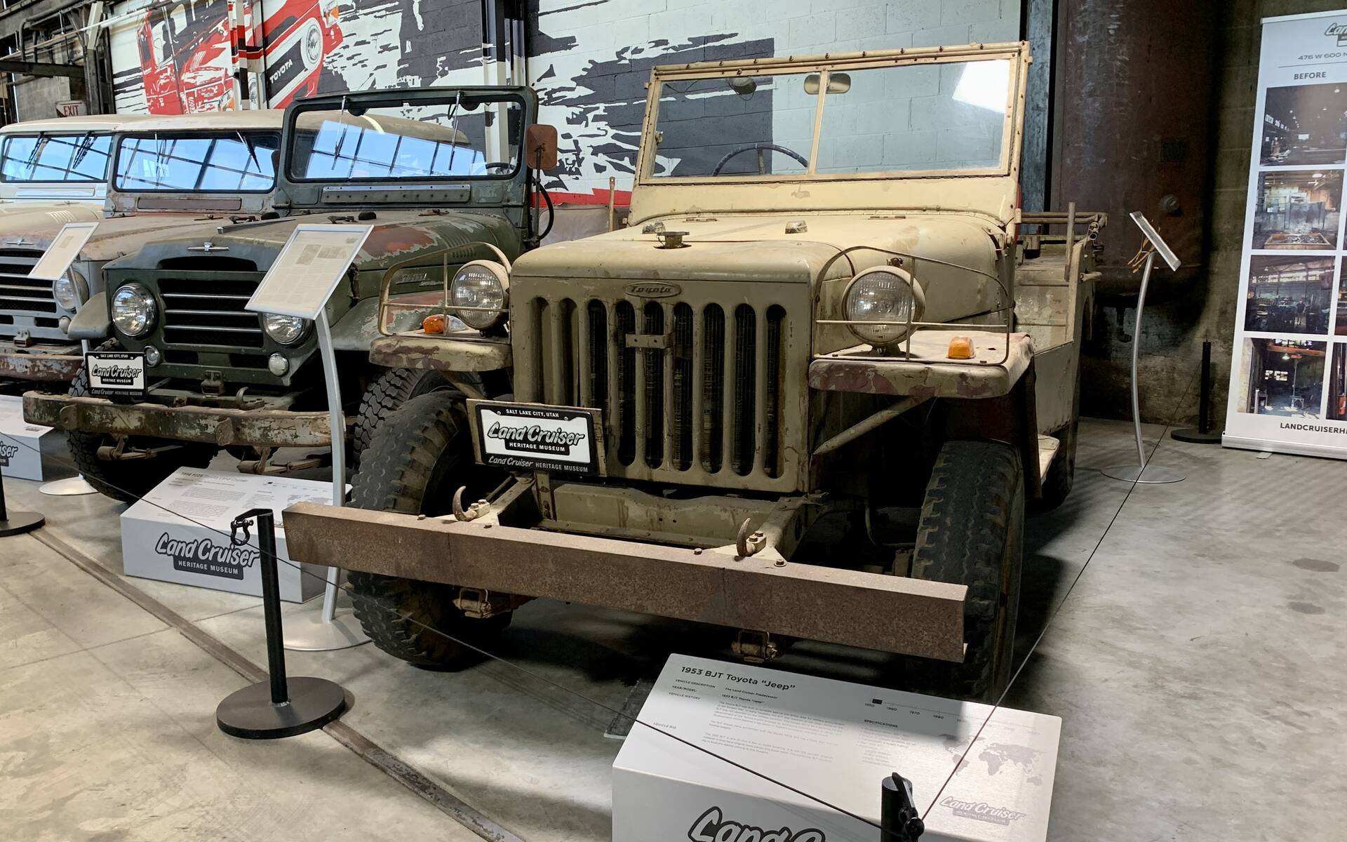 <p><strong>Toyota "Jeep" BJT 1953</strong></p>
