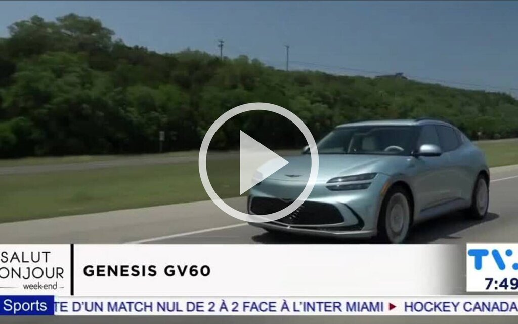 En vidéo : Antoine Joubert présente le VUS de luxe Genesis GV60