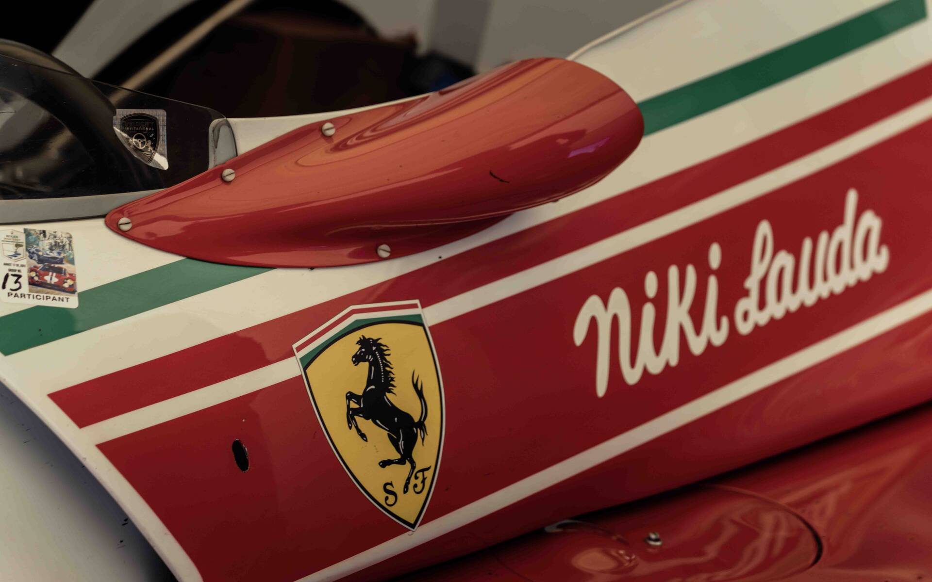 <p>La Ferrari 312T que pilotait Niki Lauda au milieu des années 1970.</p>