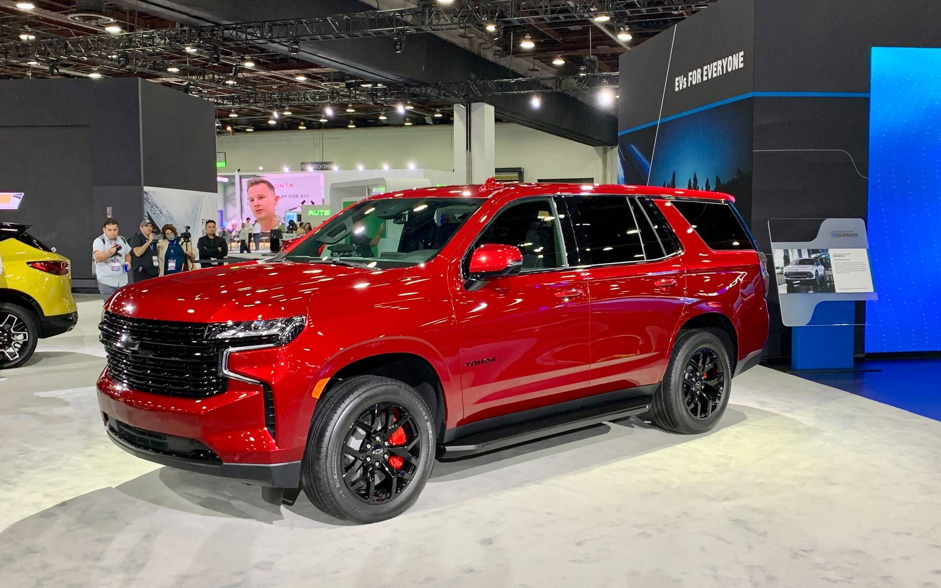 2023 Chevy Tahoe High Country Red