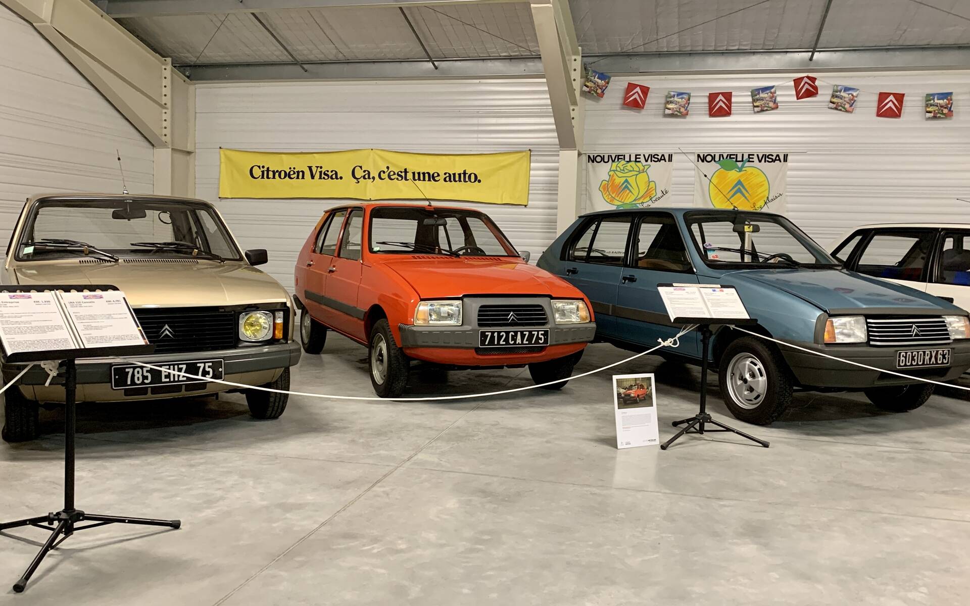 Photos: plus de 100 Citroën d'exception réunies dans un musée en France 543122-photos-plus-de-100-citroen-d-exception-reunies-dans-un-musee-en-france