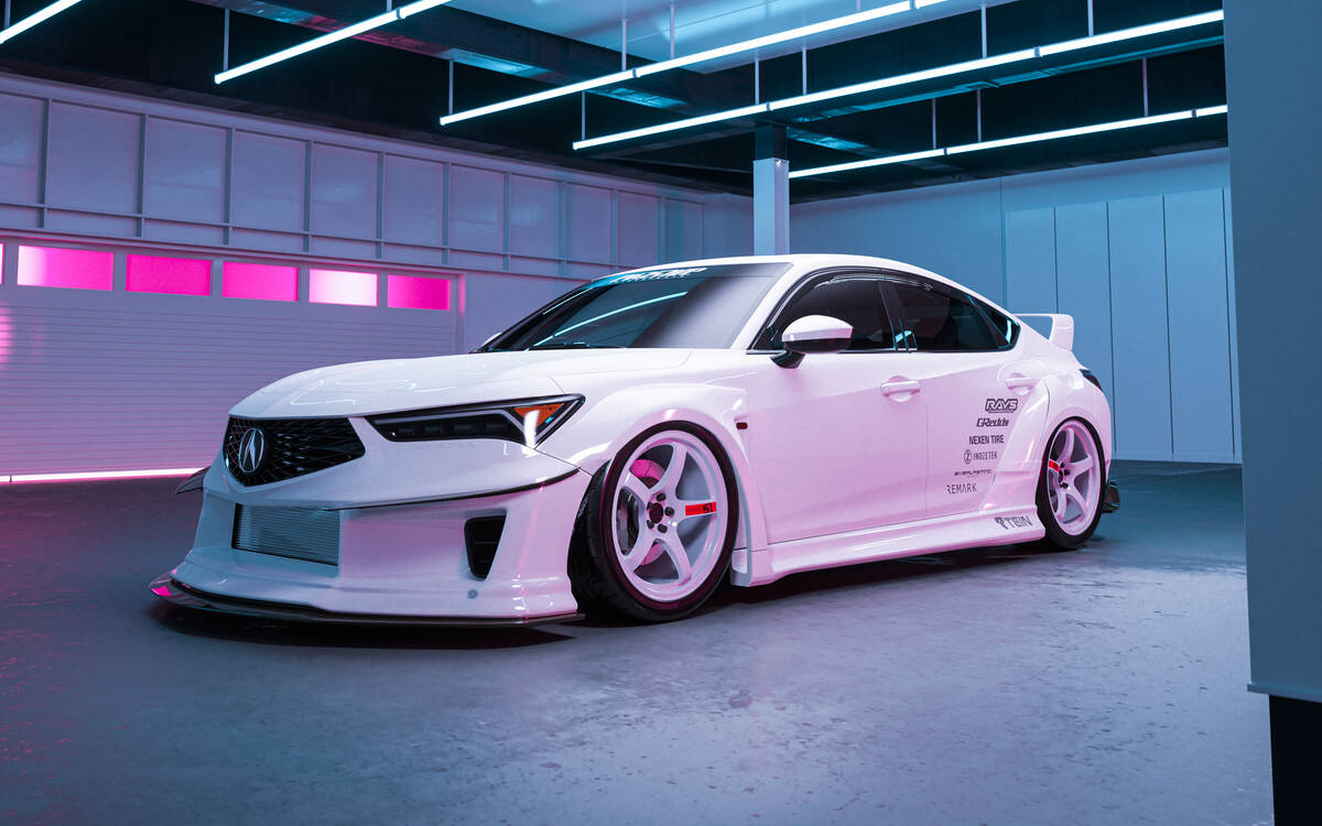 2023 Acura Integra Gears Up for SEMA With Three Racy Builds 2/9