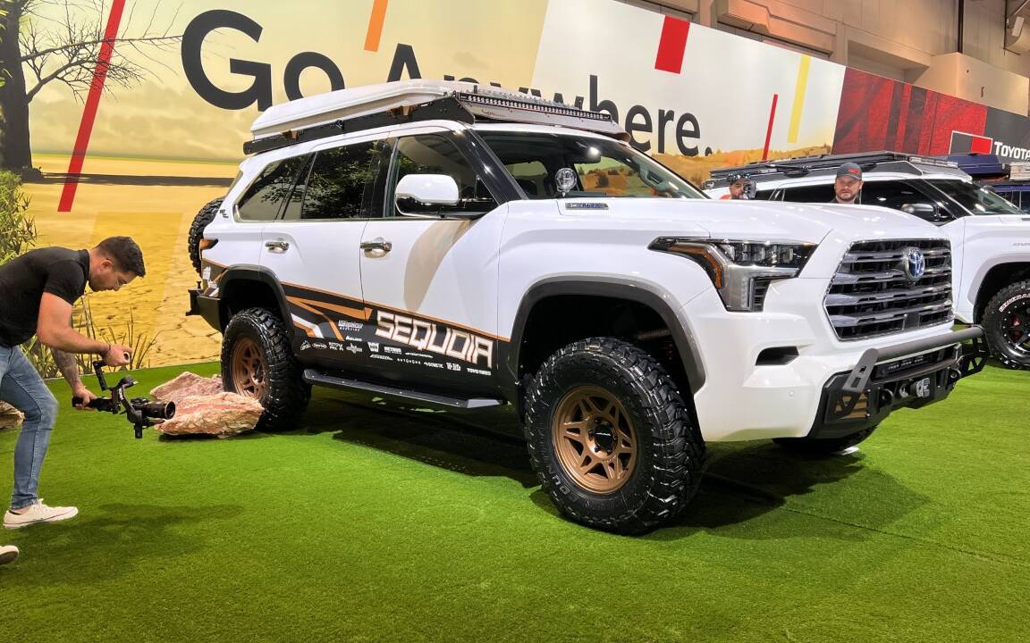 <p>The Ultimate Overlanding Sequoia TRD Off-Road Concept</p>