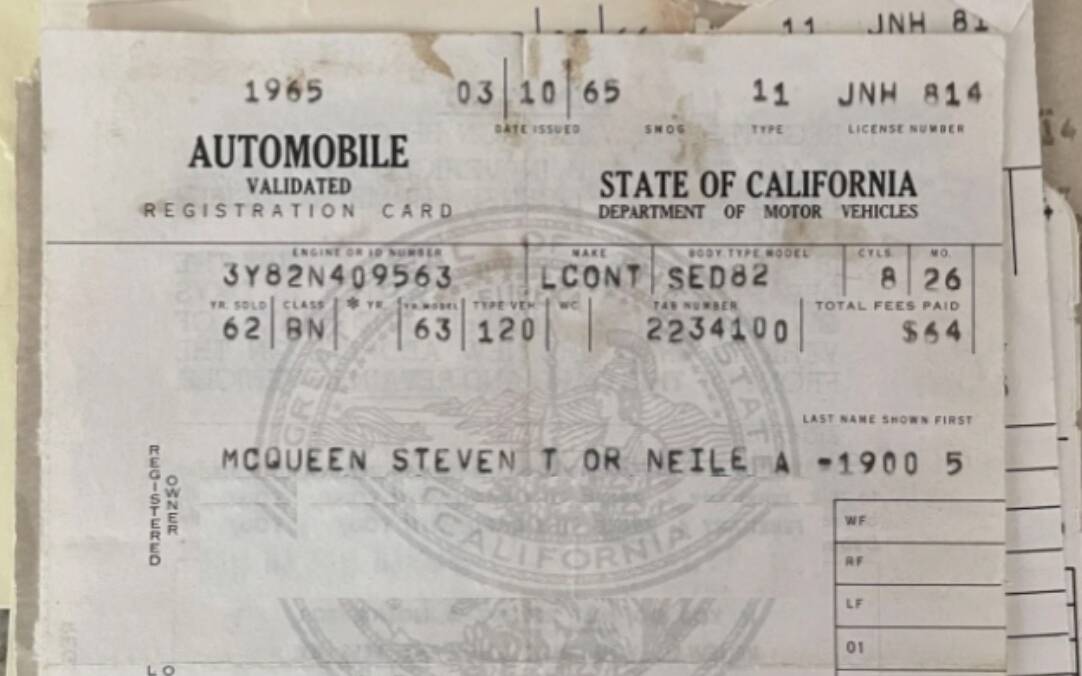 Près de 40 000 $ pour l’ancienne Lincoln Continental de Steve McQueen 550029-pres-de-40-000-pour-l-ancienne-lincoln-continental-de-steve-mcqueen