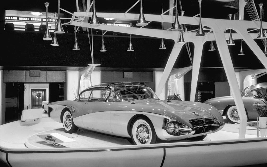 <p>La Centurion durant le Motorama 1956.</p>