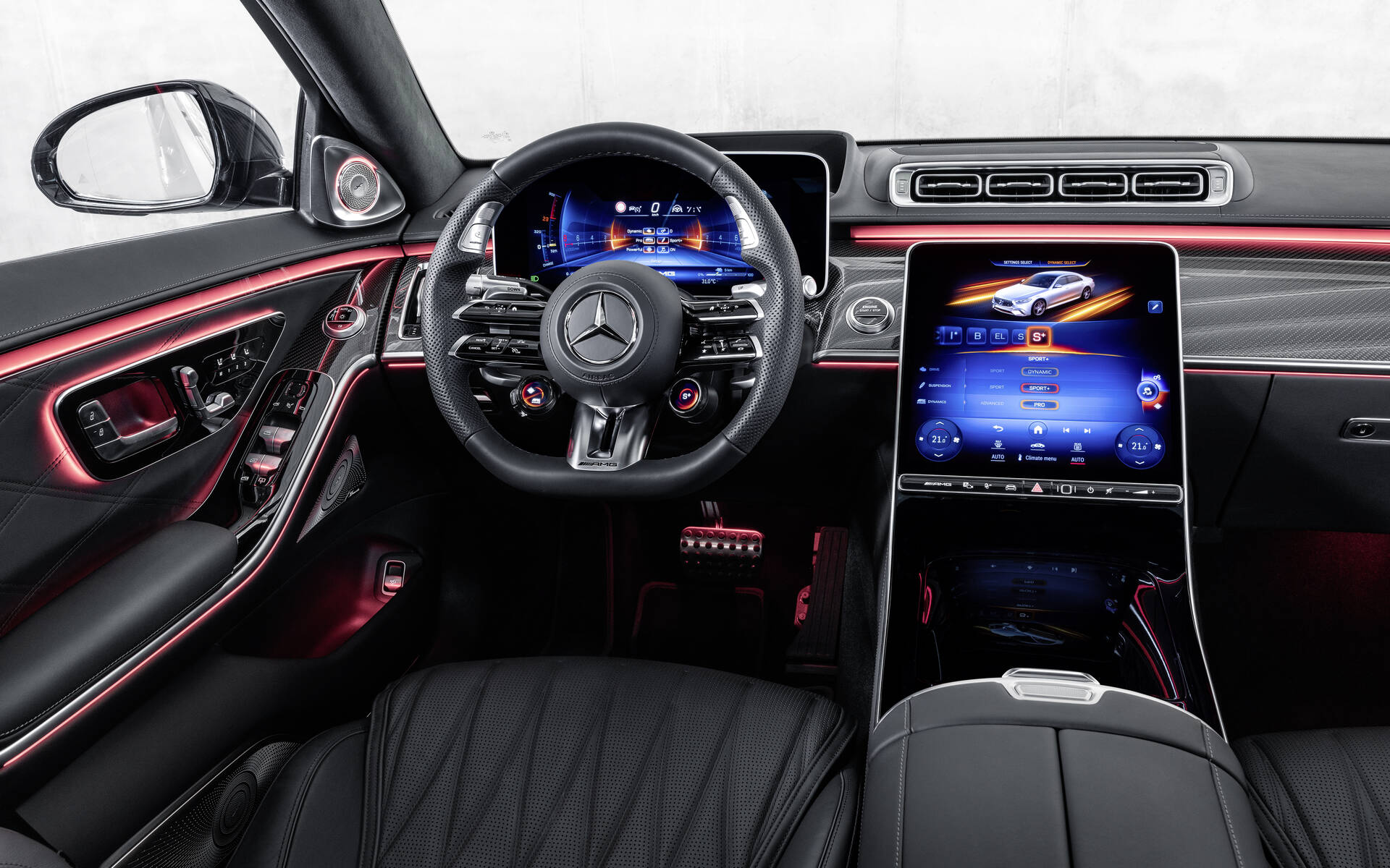 MercedesAMG S 63 E Performance 2023 le gros luxe à 791 chevaux